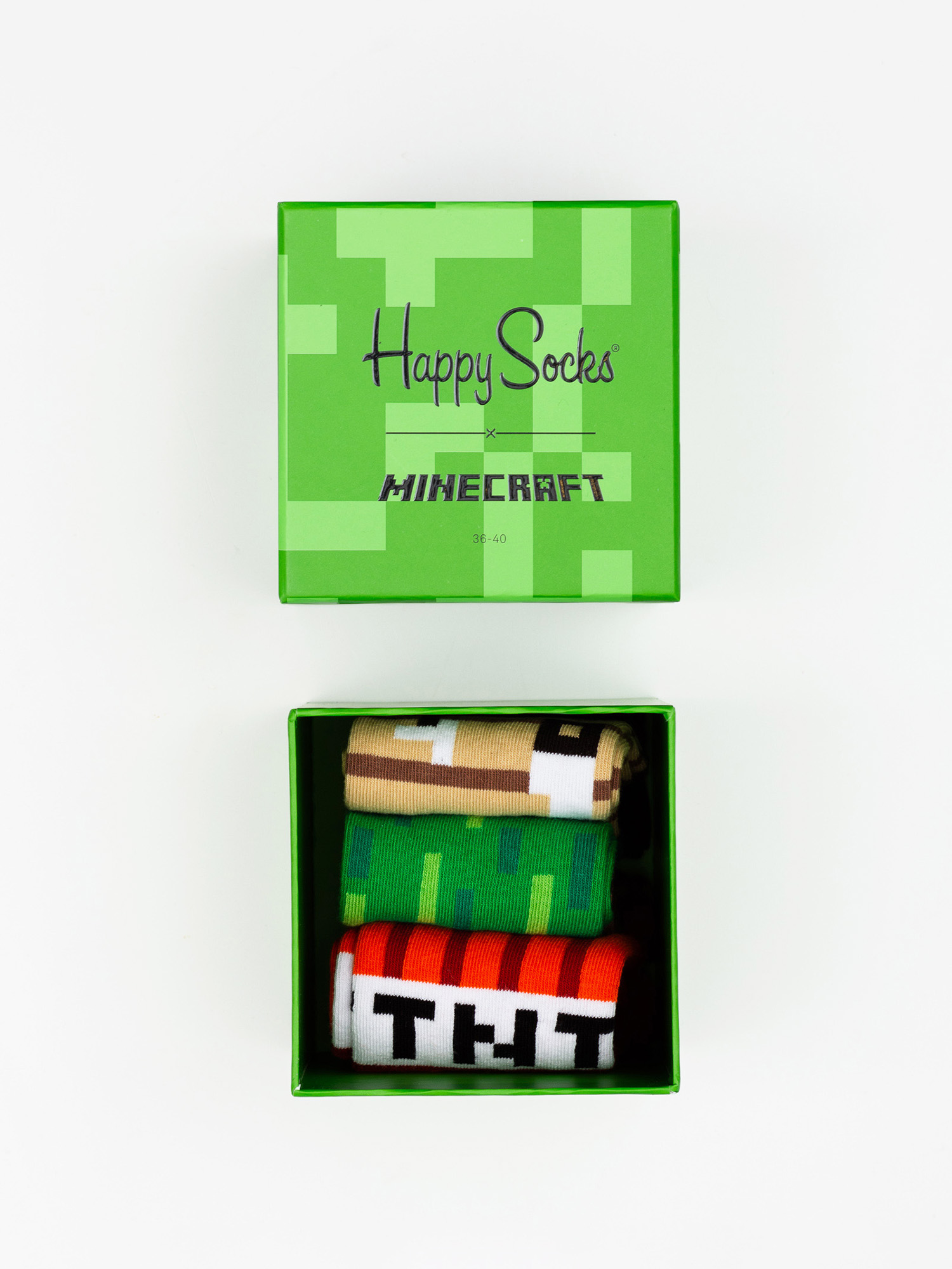 Ponožky Happy Socks Minecraft Gift Box 3pk (multi)
