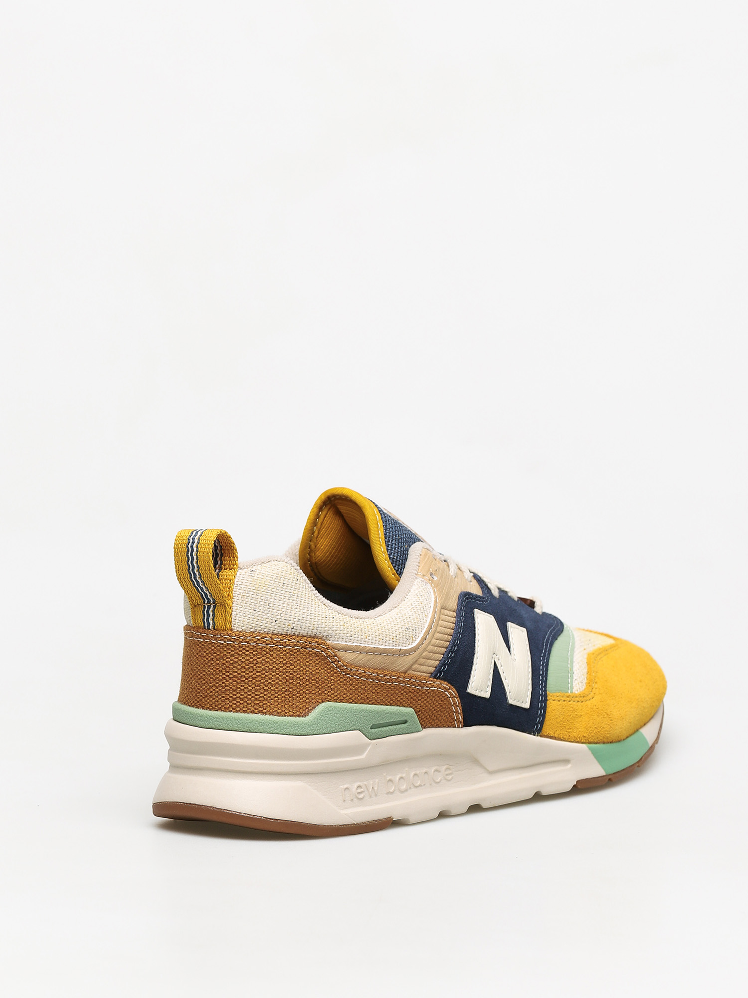 new balance 997h rust yellow blue