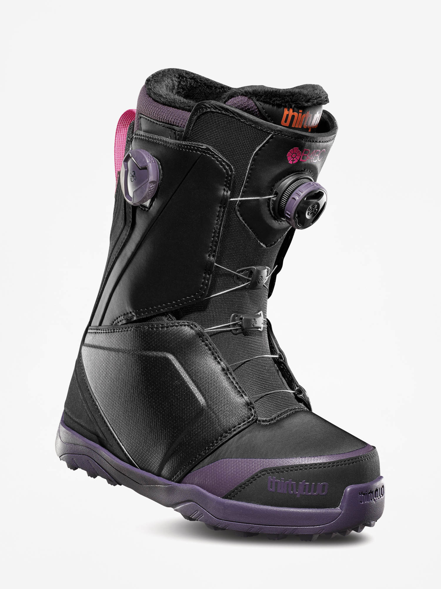 Dámské Boty na snowboard ThirtyTwo Lashed B4Bc Double Boa (black/purple)