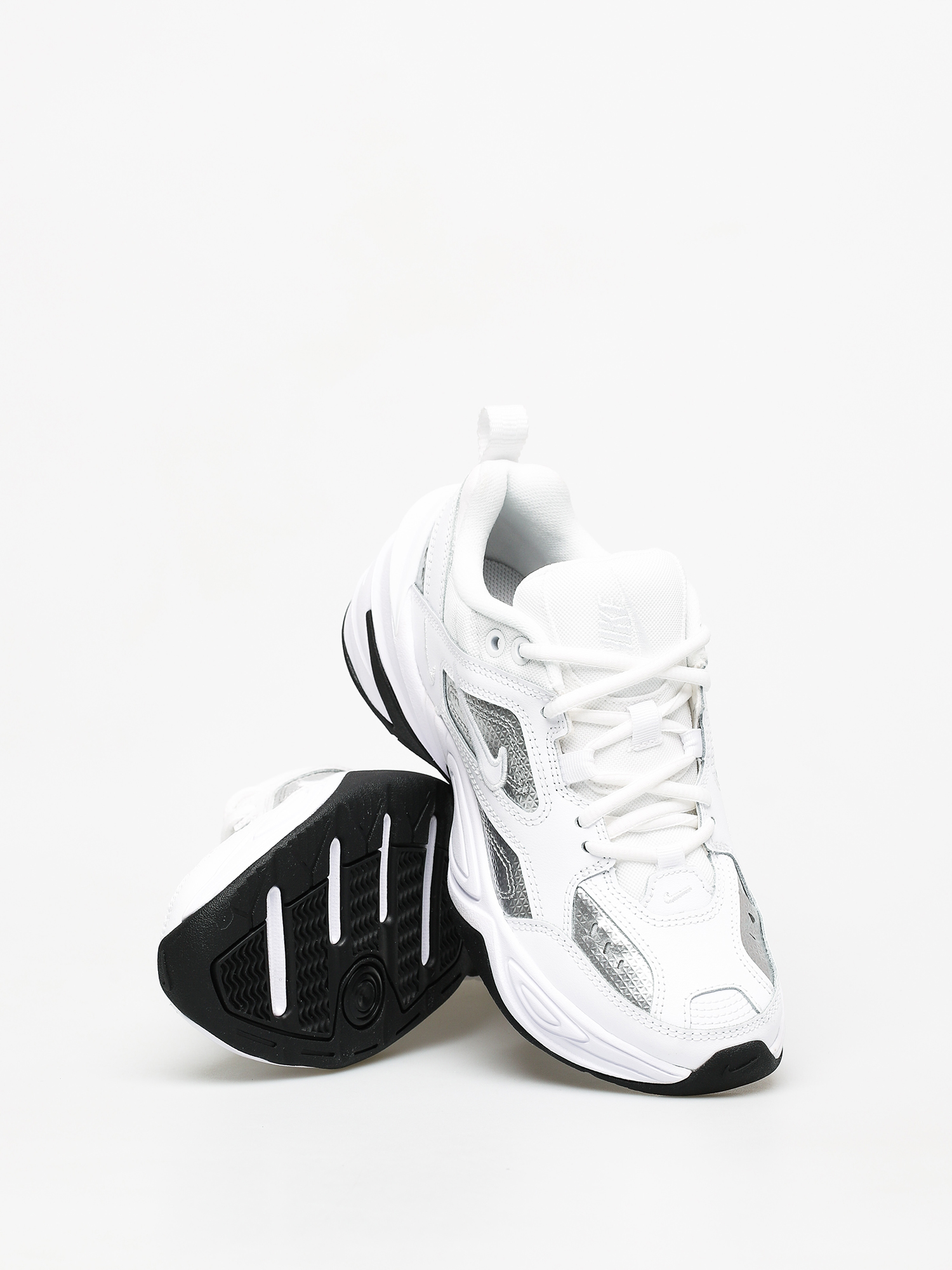 Boty Nike M2K Tekno Ess Wmn (white/white metallic silver black)