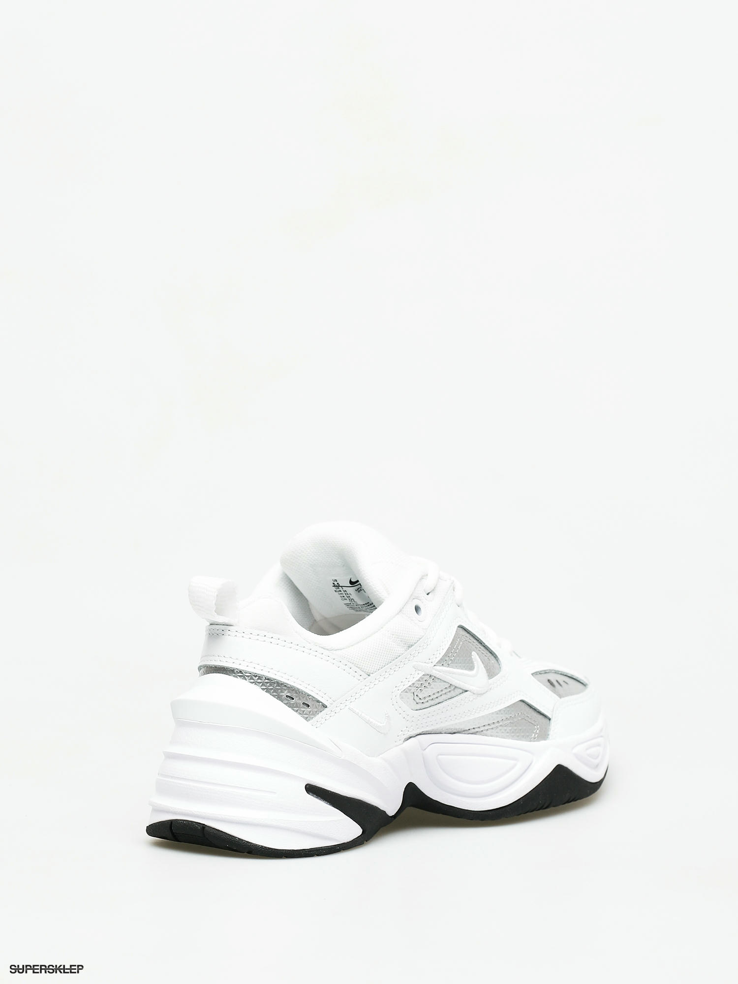 Boty Nike M2K Tekno Ess Wmn (white/white metallic silver black)