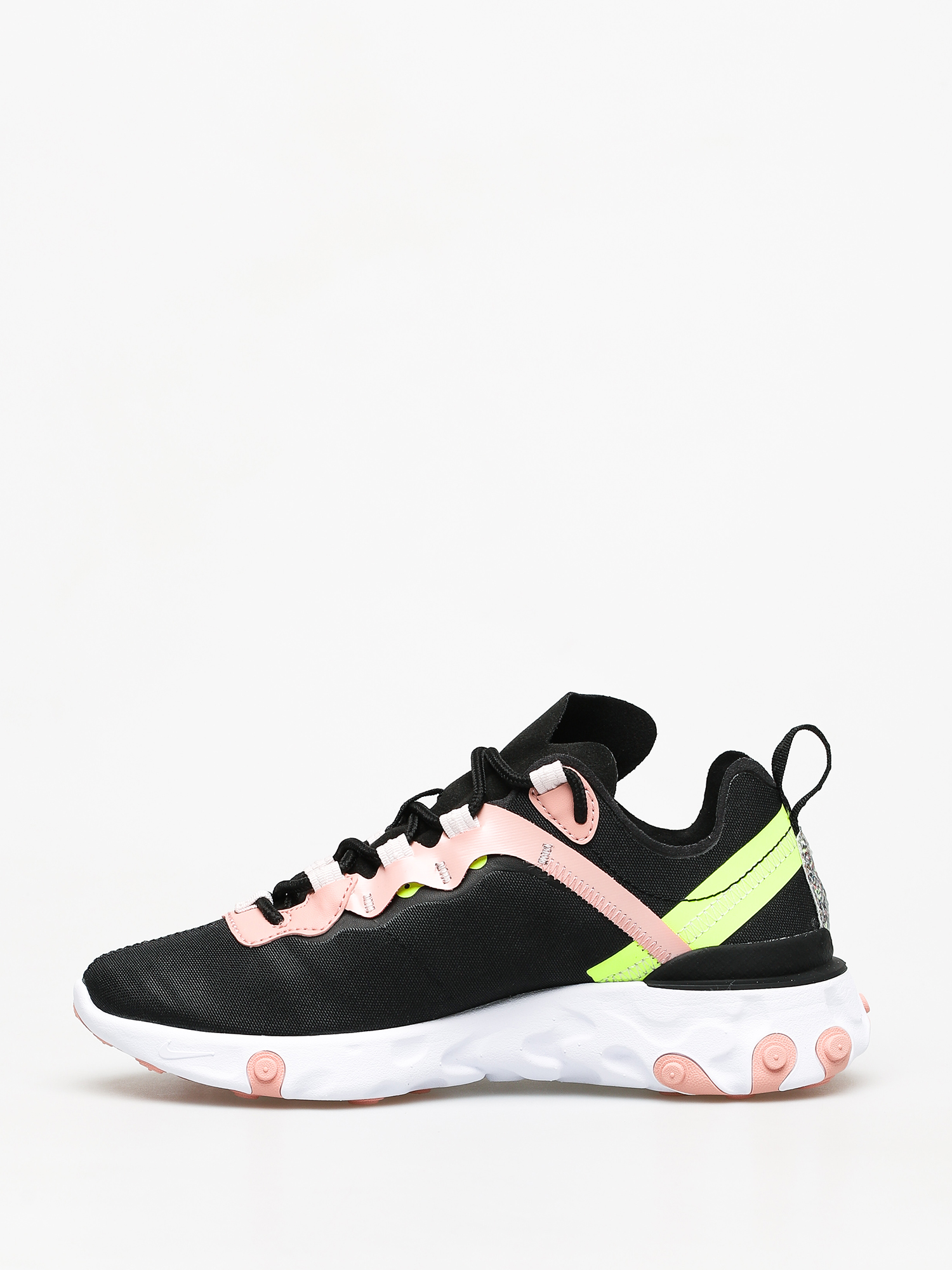 nike react element 55 premium black coral stardust