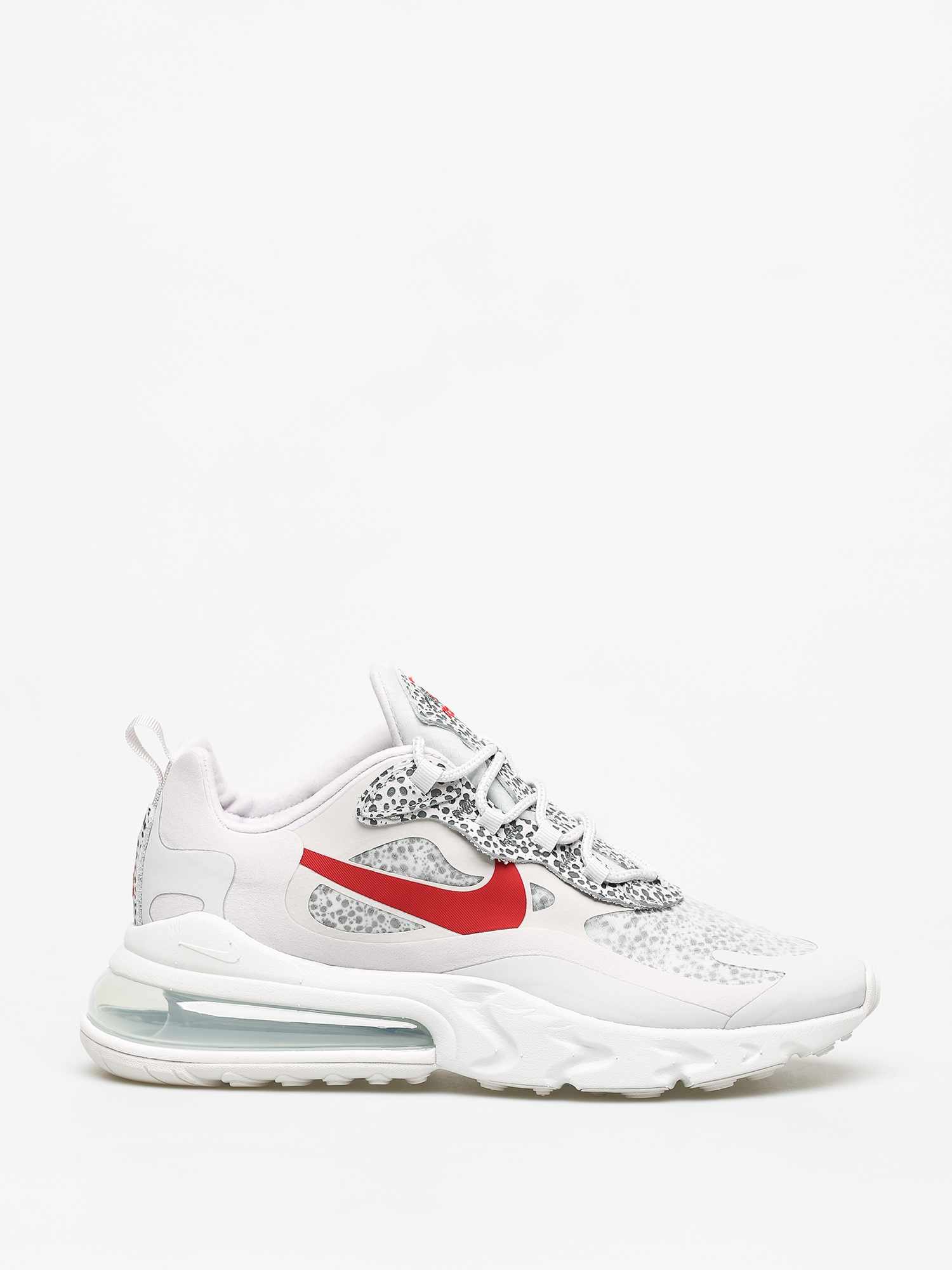air max 270 react neutral grey university red