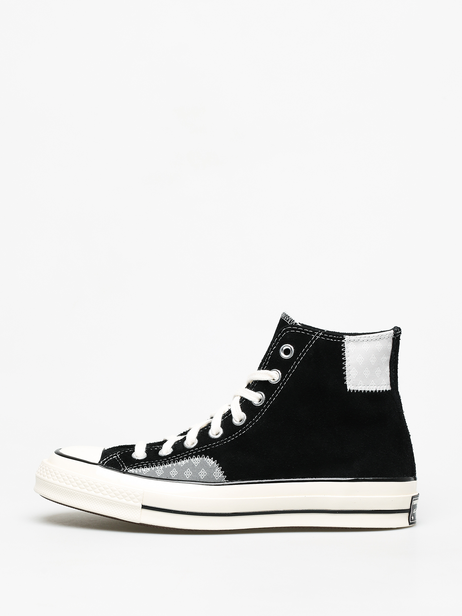 grey and black chucks