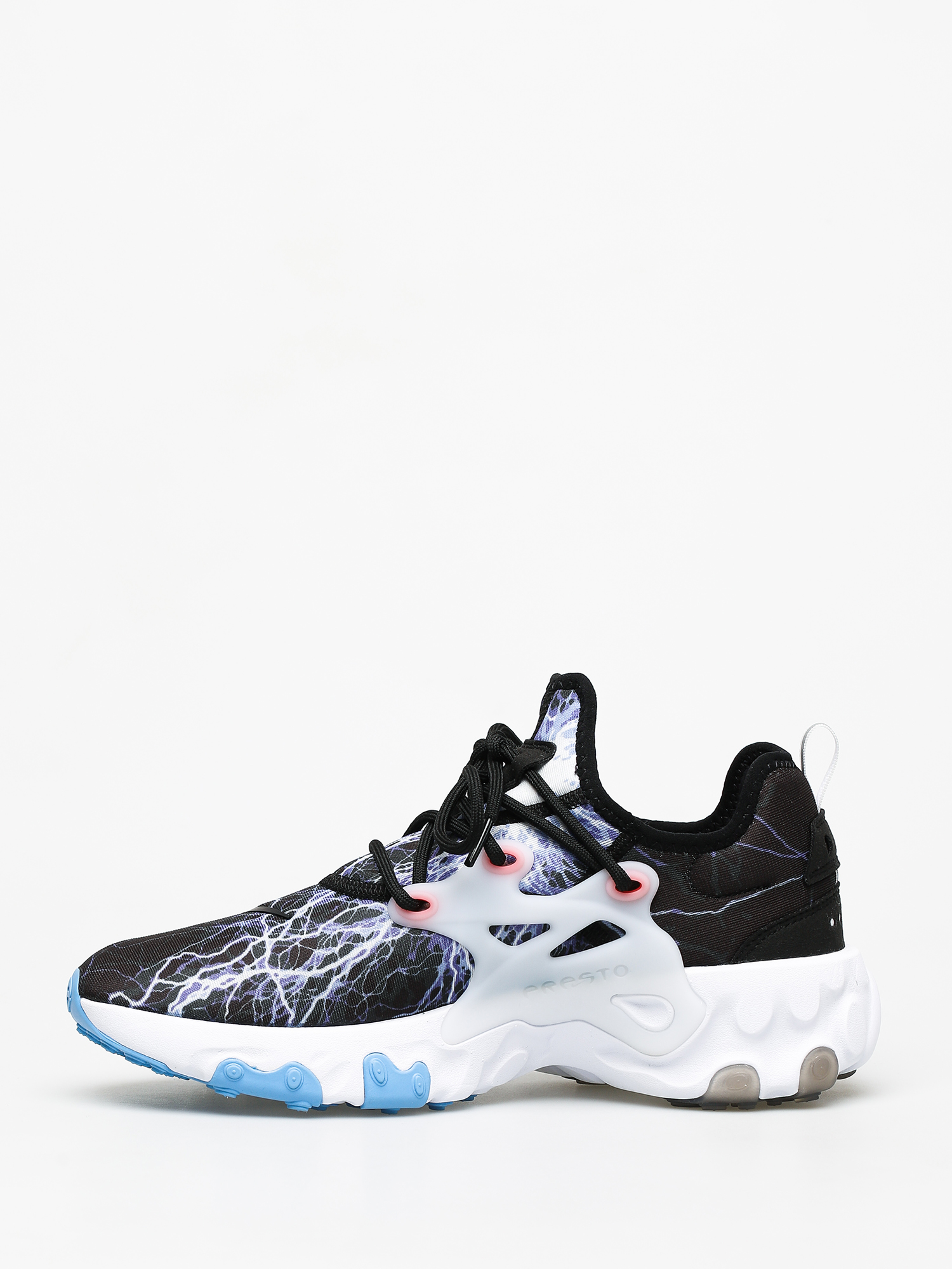 Boty Nike React Presto (black/black white university blue)