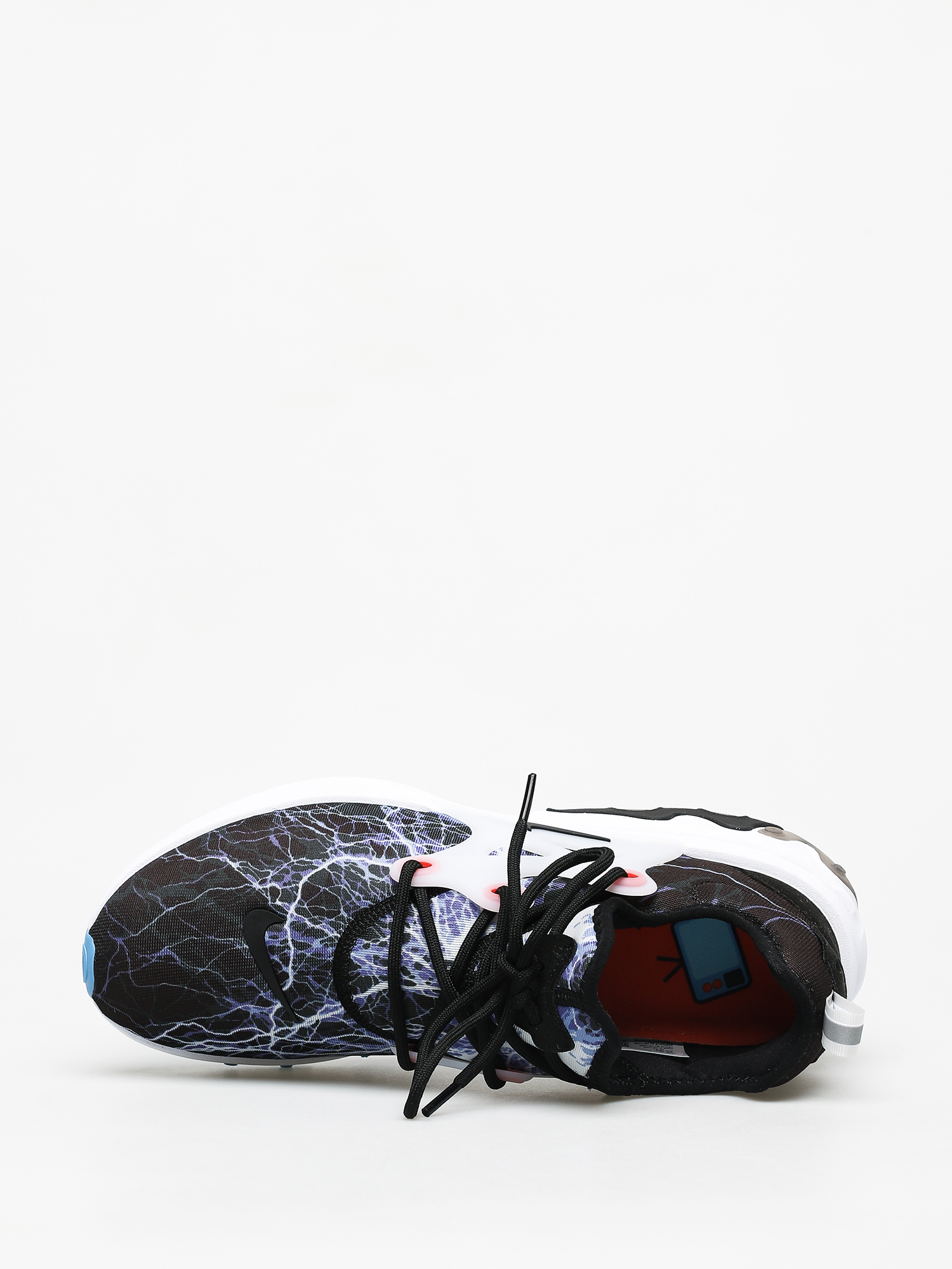 Boty Nike React Presto (black/black white university blue)