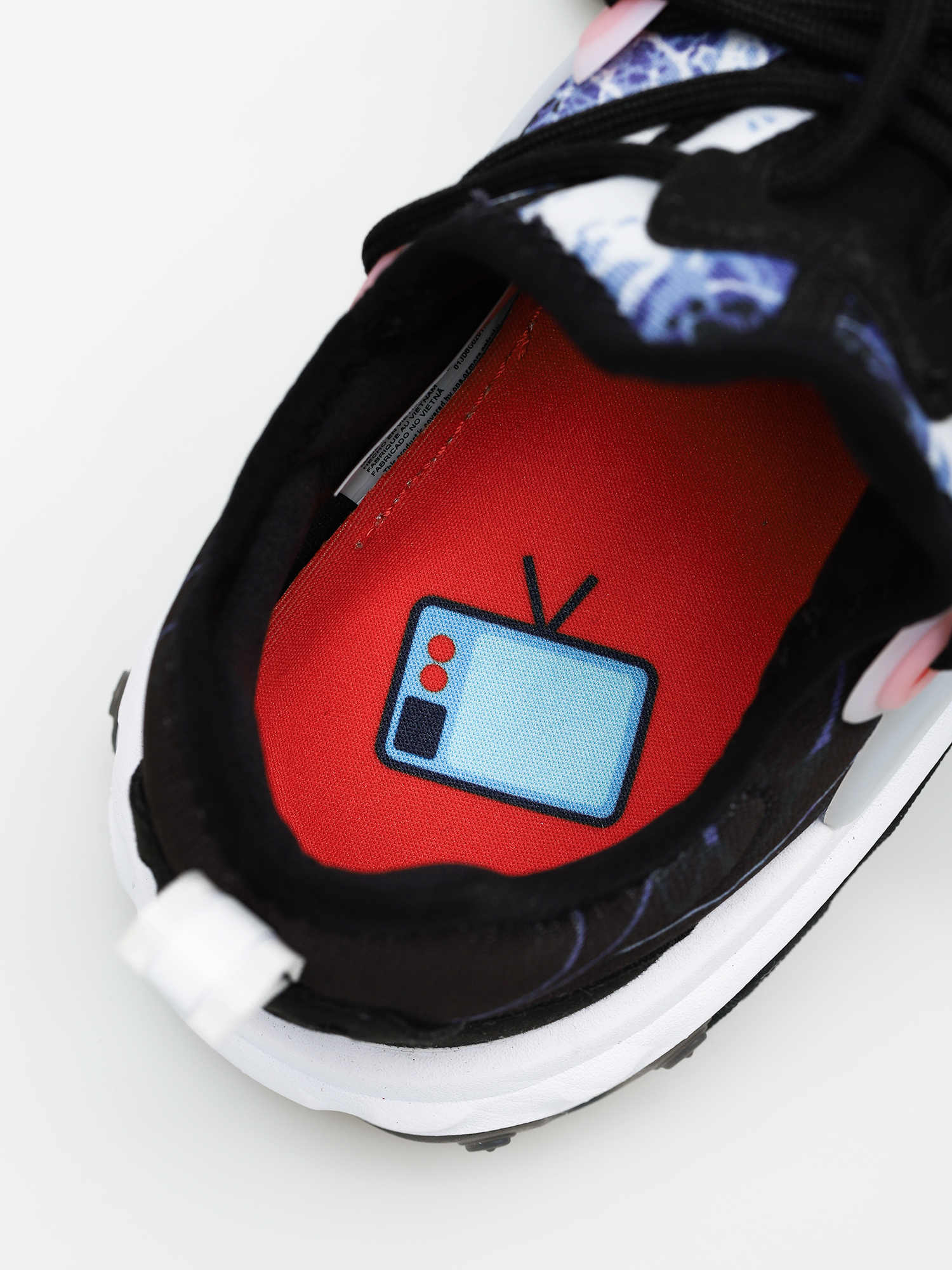 Boty Nike React Presto (black/black white university blue)