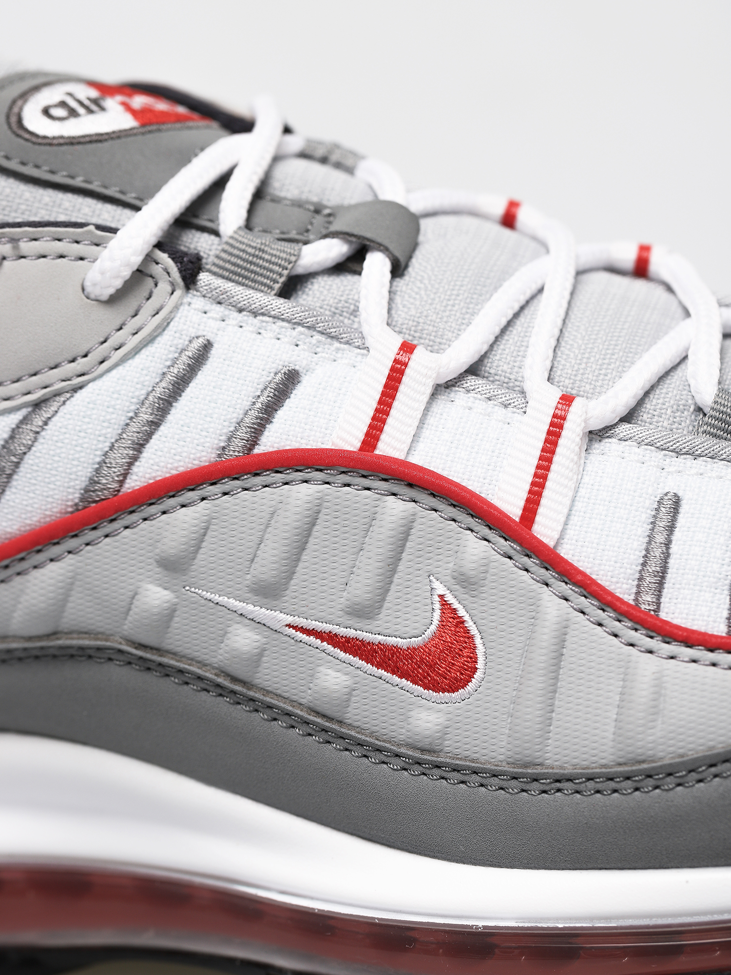 Boty Nike Air Max 98 šedá (particle grey/track red iron grey)