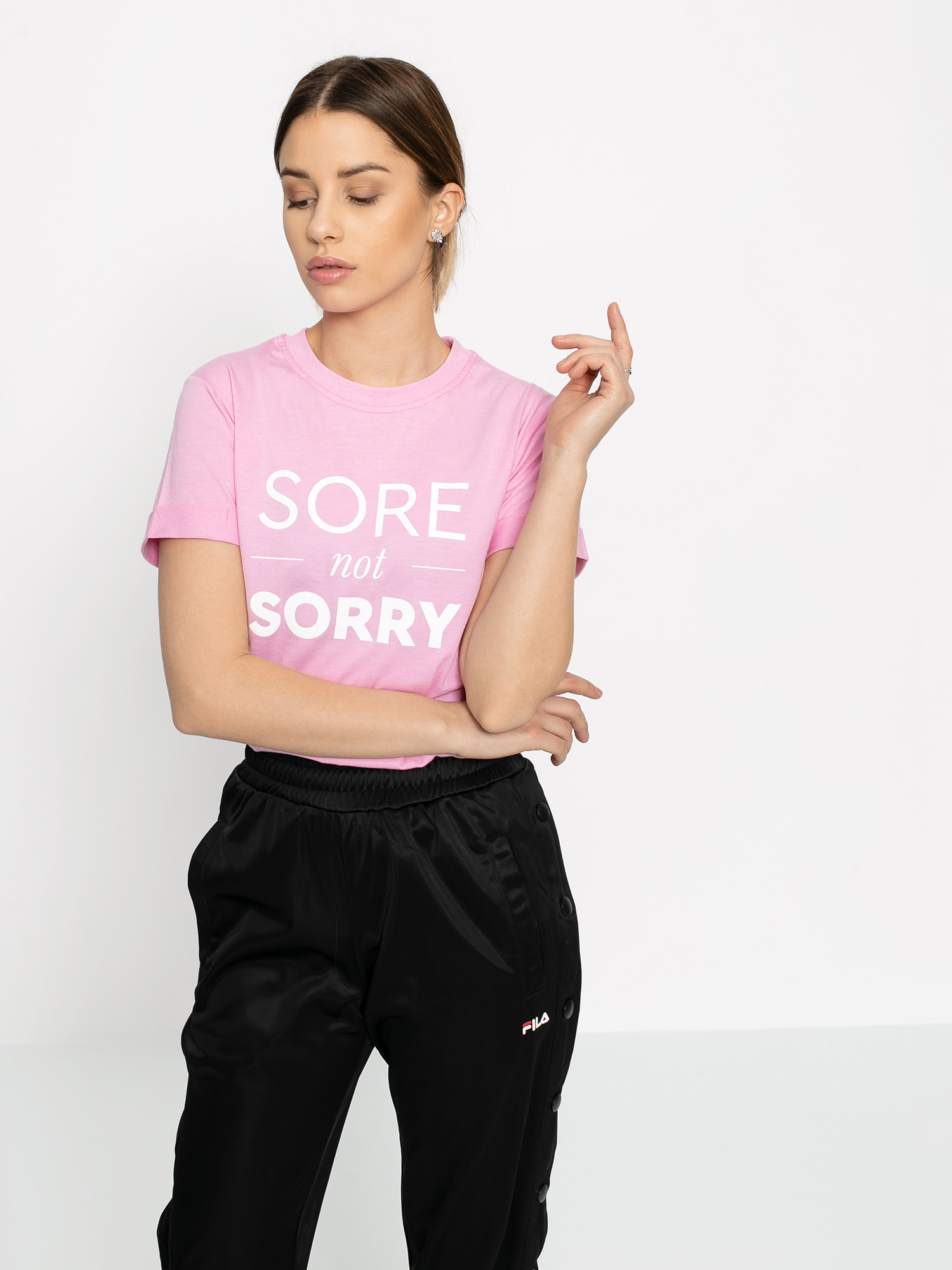 Tričko Diamante Wear Sore Wmn (pink)