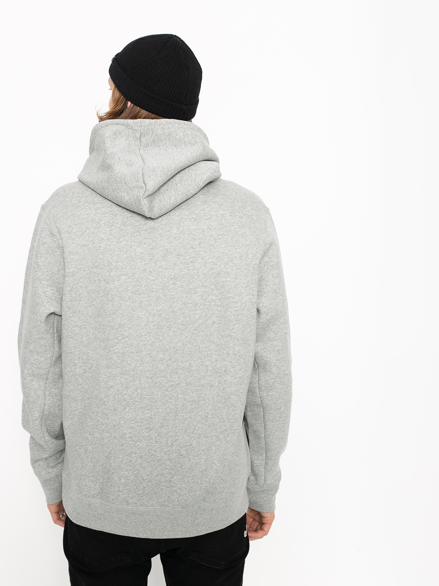 Mikina s kapucí Nike SB Sb HD (dk grey heather/laser blue)