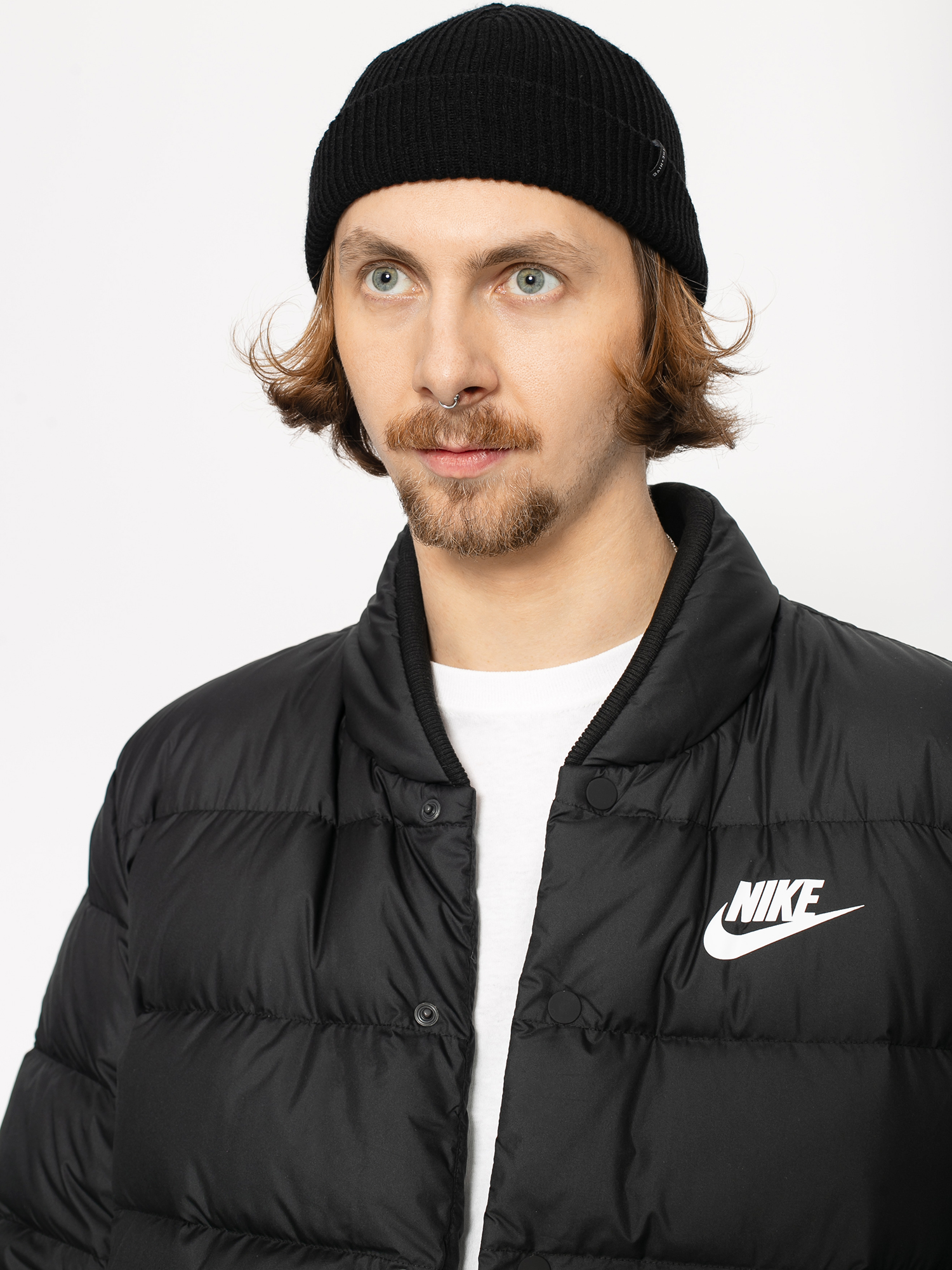 Bunda Nike Dwn Fill Bombr (black/black/white)