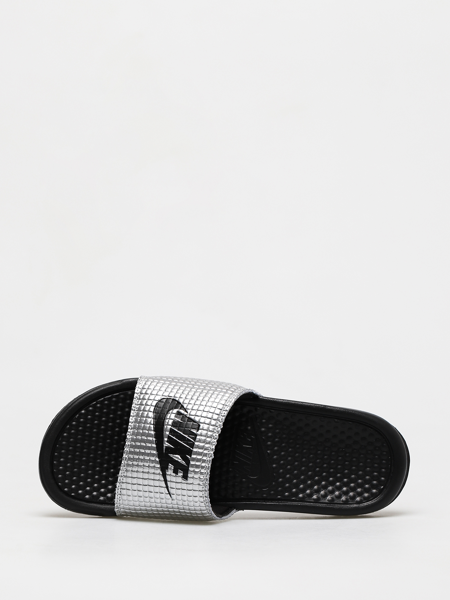 Plážovky Nike Benassi Jdi Se Txt 1 (black/black metallic silver)