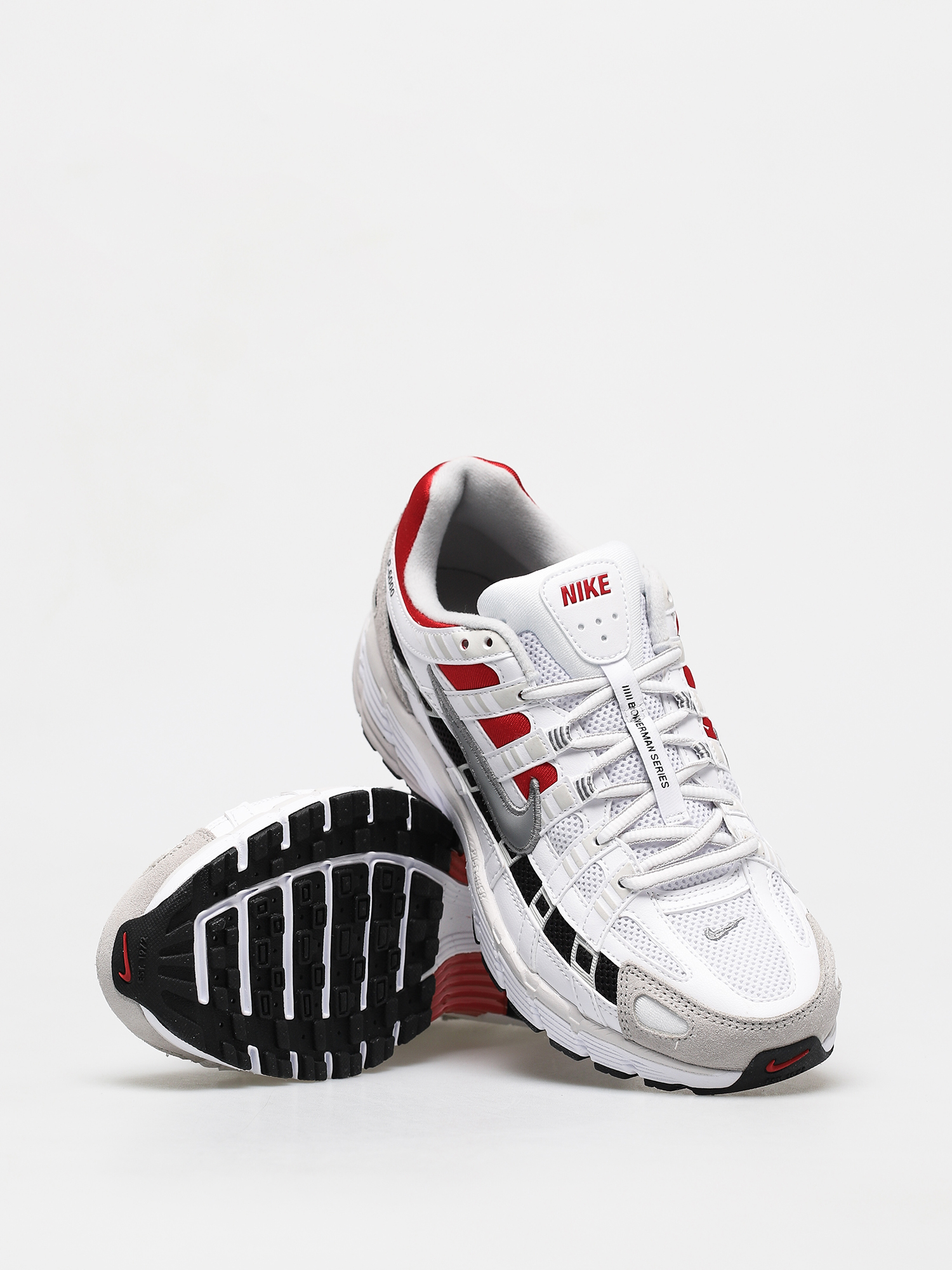 Boty Nike P 6000 (white/particle grey university red)