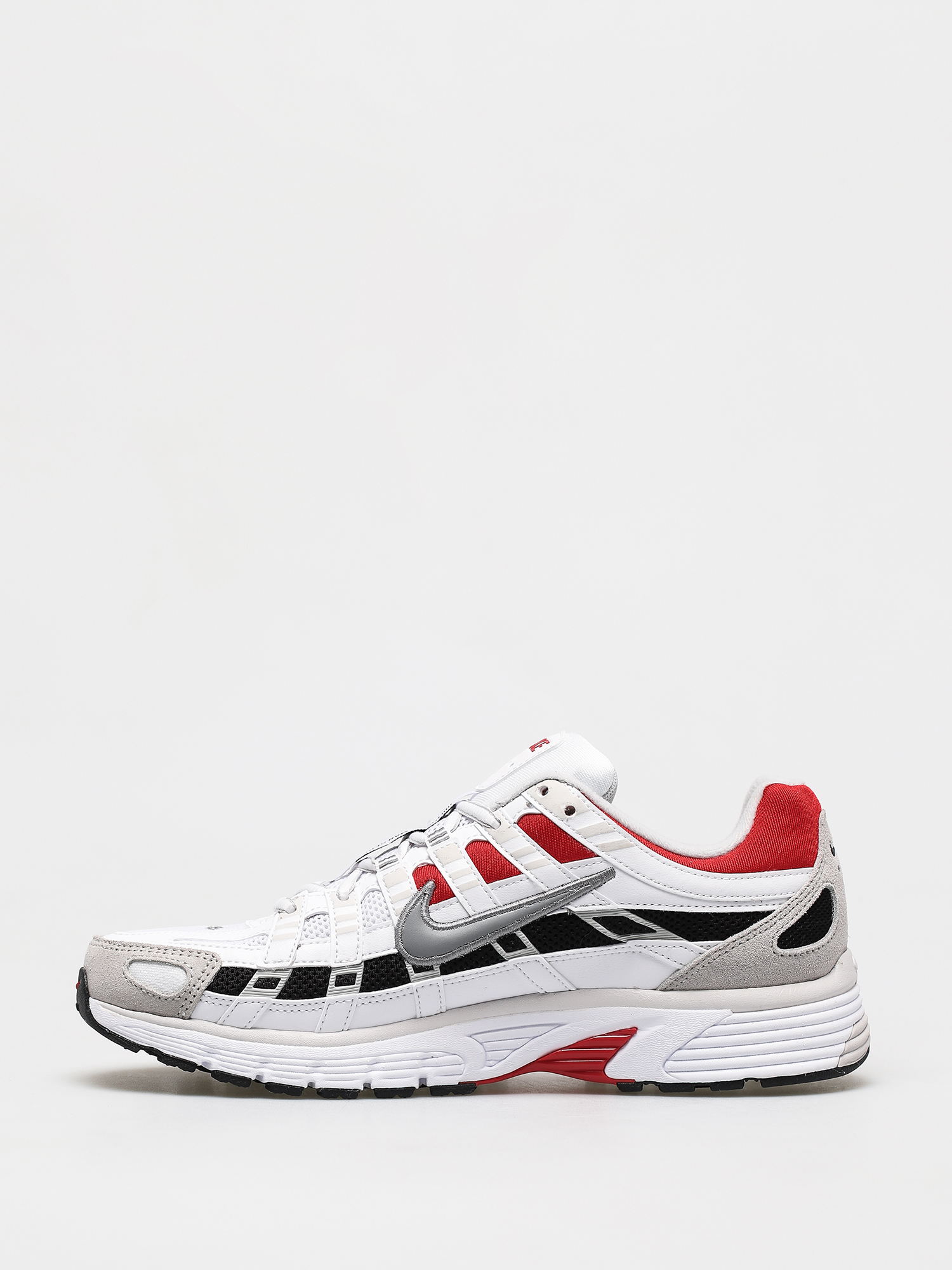 Boty Nike P 6000 (white/particle grey university red)