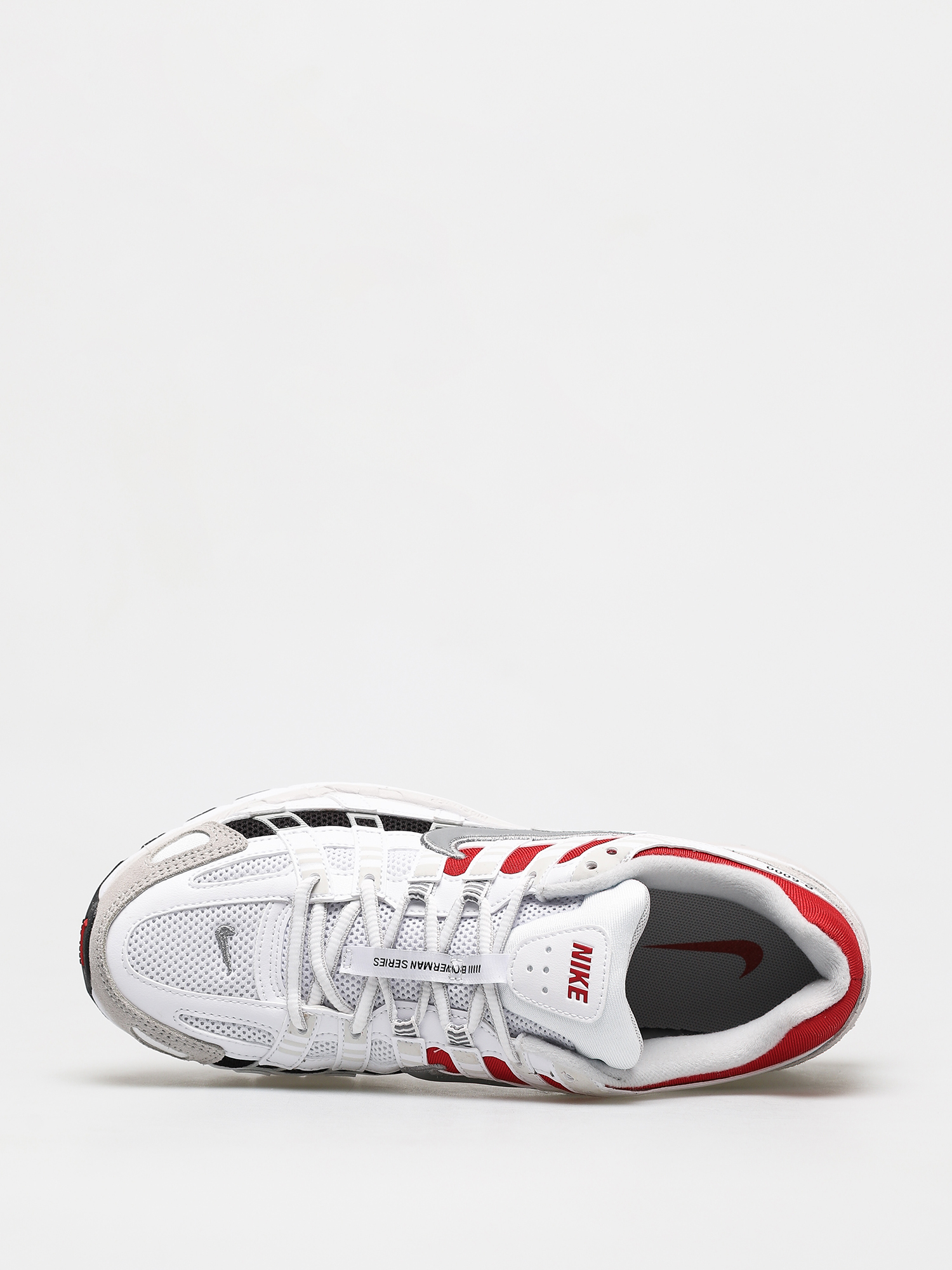 Boty Nike P 6000 (white/particle grey university red)
