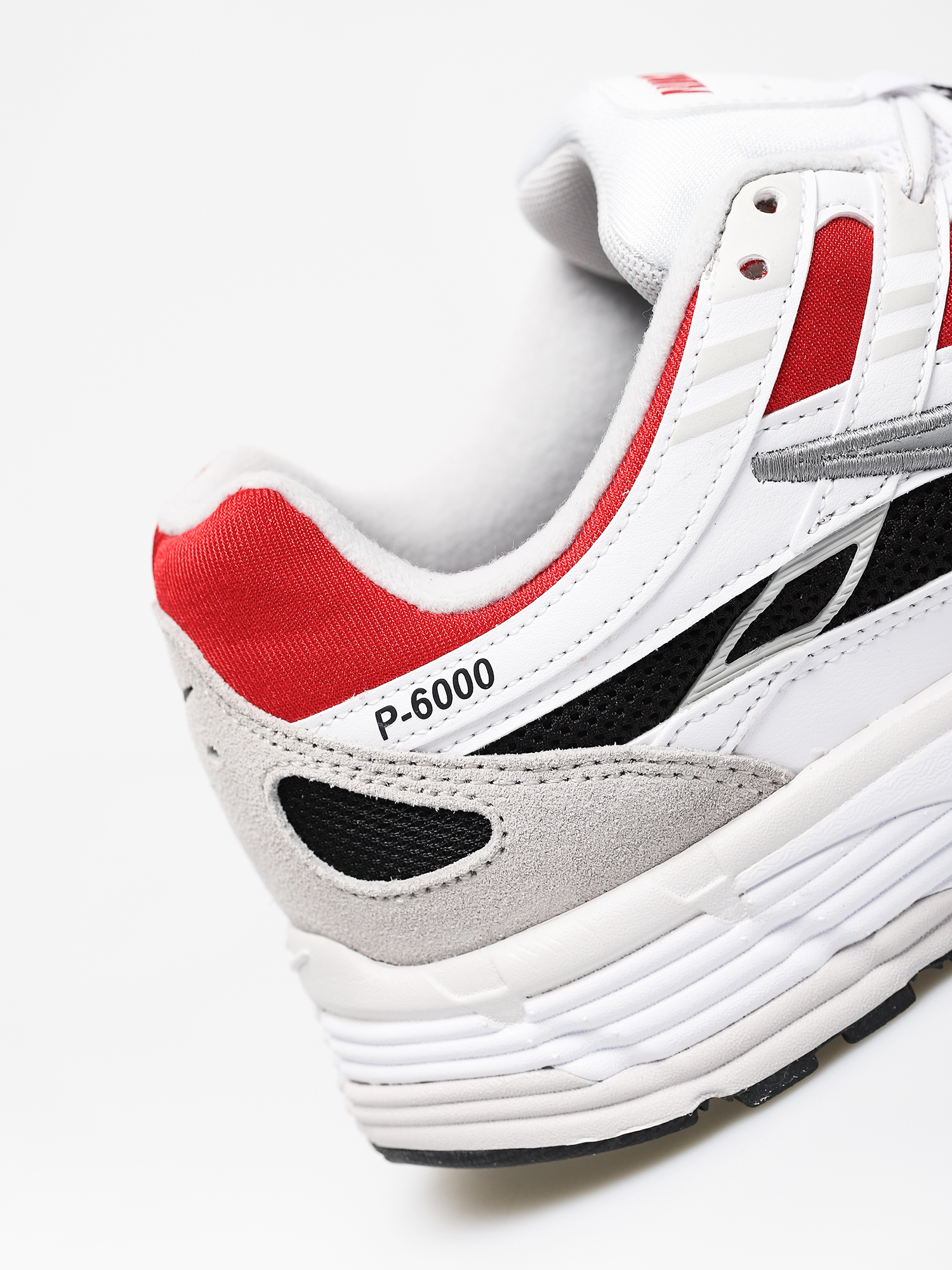 Boty Nike P 6000 (white/particle grey university red)