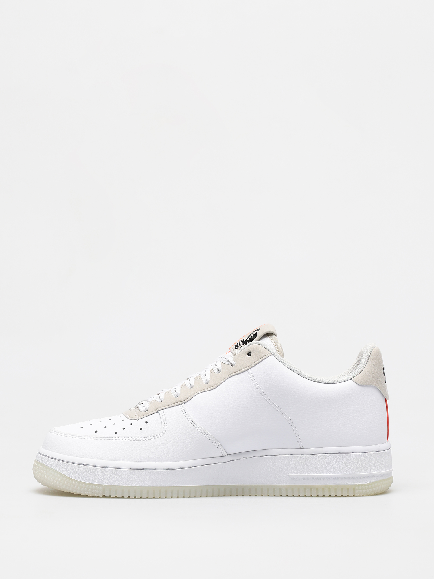Boty Nike Air Force 1 07 Lv8 (white/total orange summit white black)