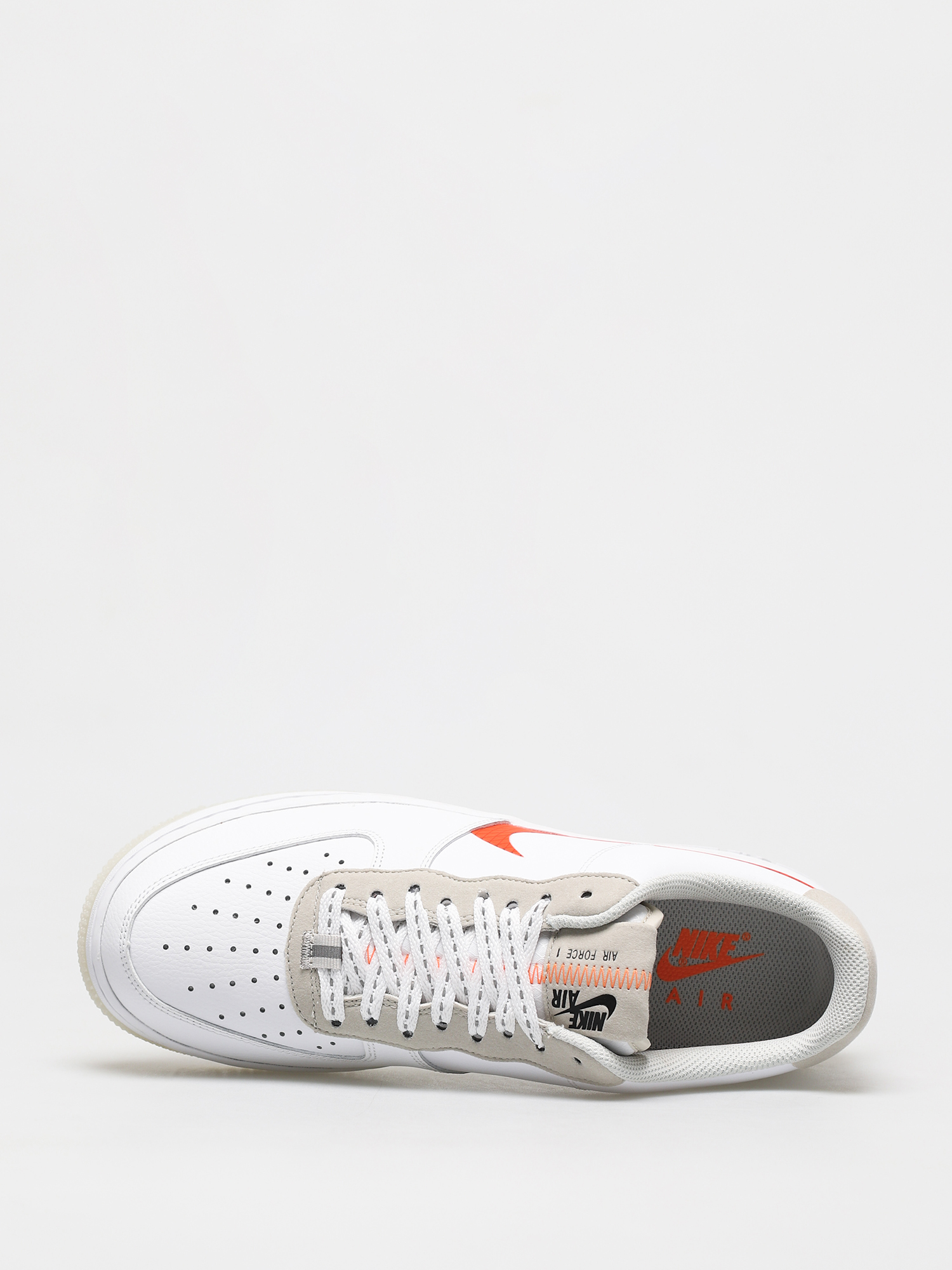 Boty Nike Air Force 1 07 Lv8 (white/total orange summit white black)