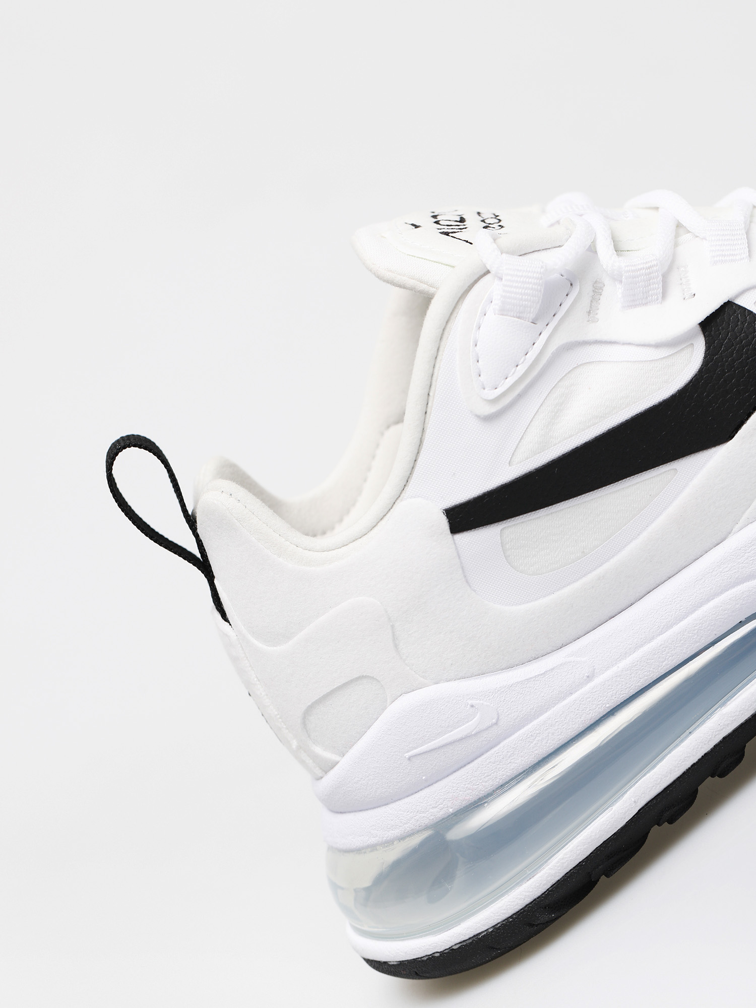 Boty Nike Air Max 270 React Wmn (white/black metallic silver)