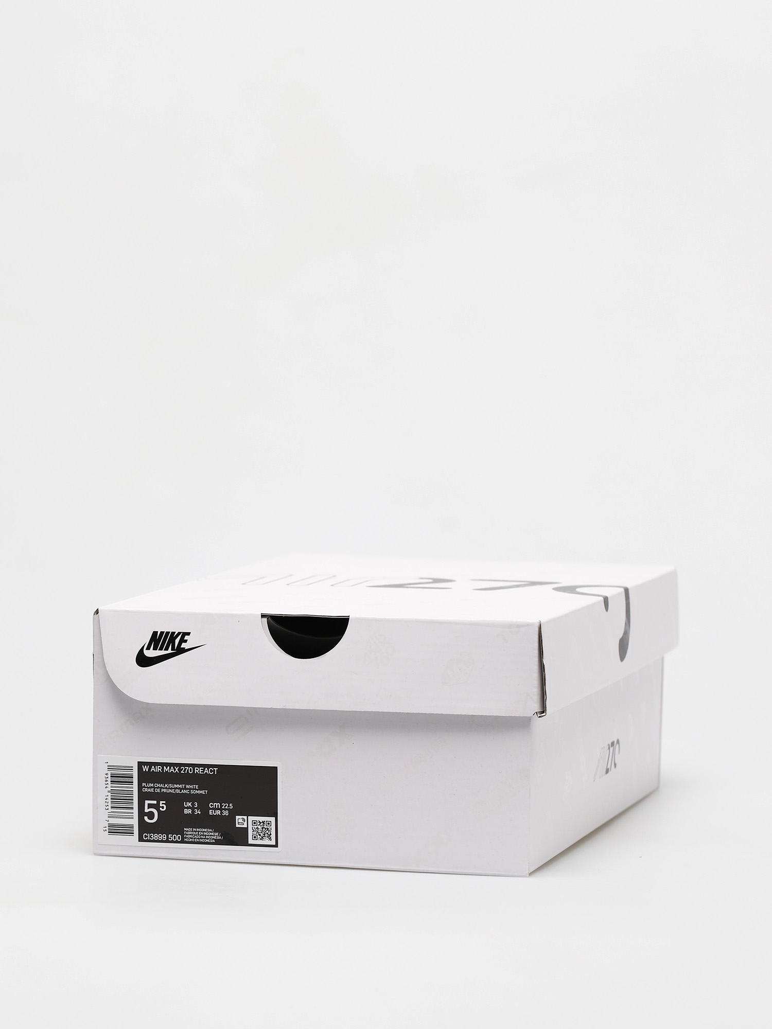 Boty Nike Air Max 270 React Wmn (plum chalk/summit white stone mauve)