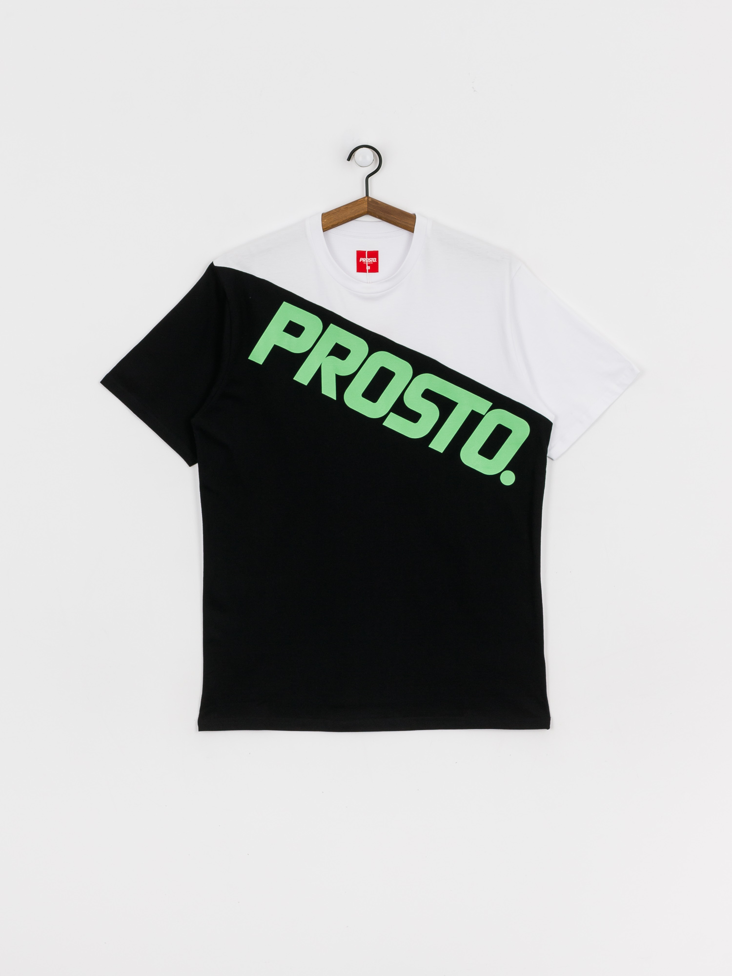 Tričko Prosto Ciah (black/white)