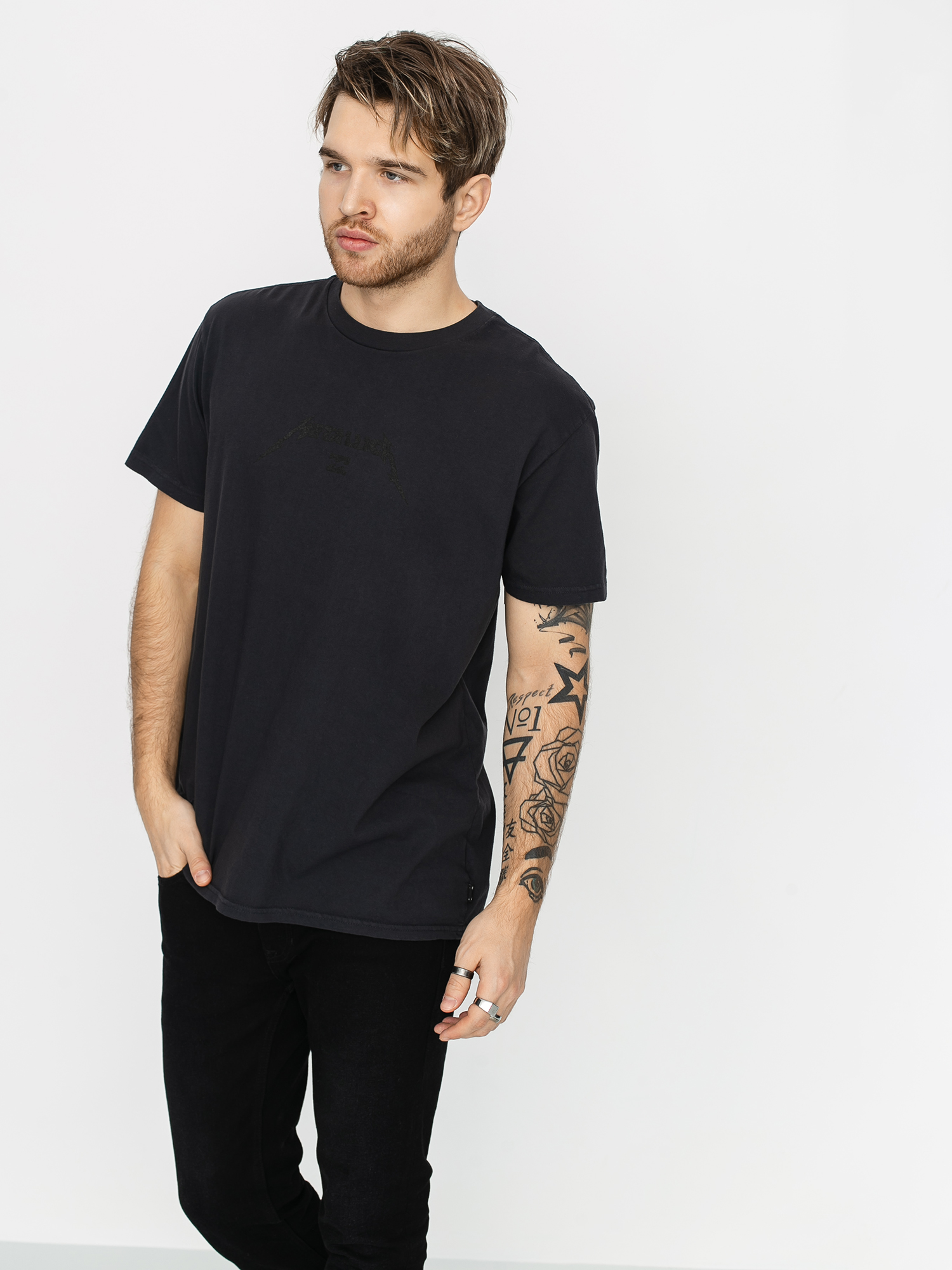 Tričko Billabong Black Album (black)