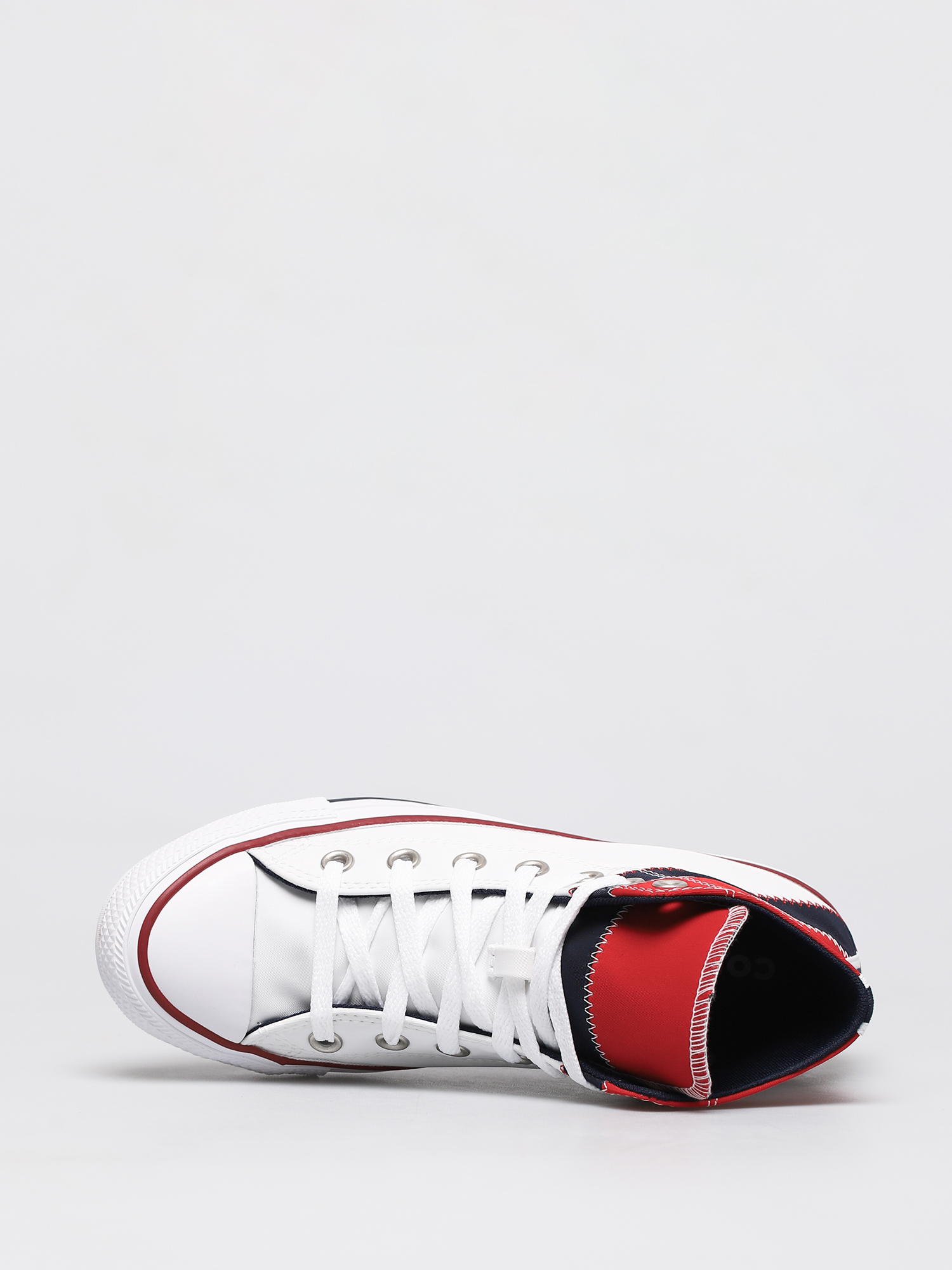 Tenisky Converse Chuck Taylor All Star Tri Color Hi Wmn (medium red)