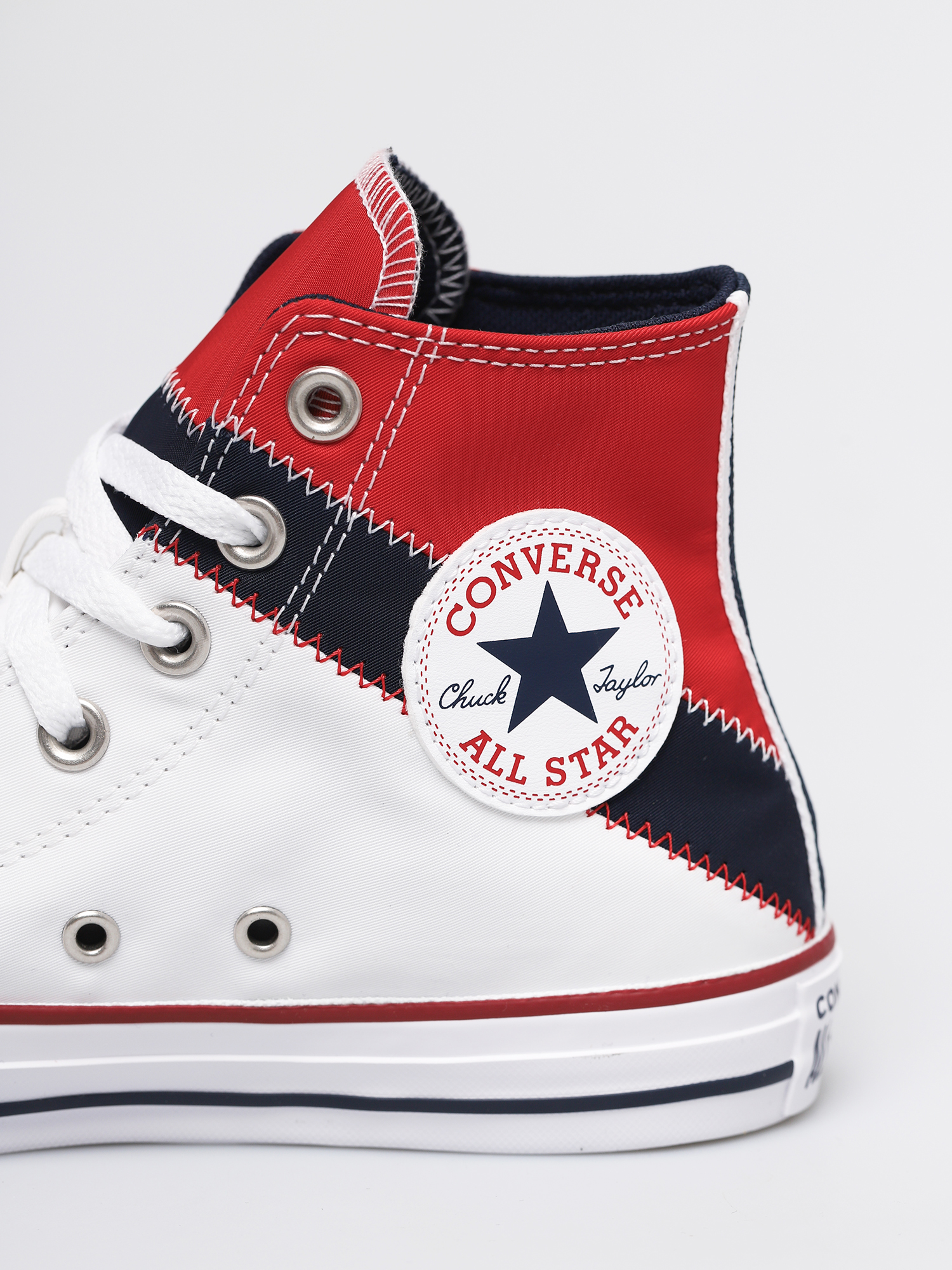 Tenisky Converse Chuck Taylor All Star Tri Color Hi Wmn (medium red)