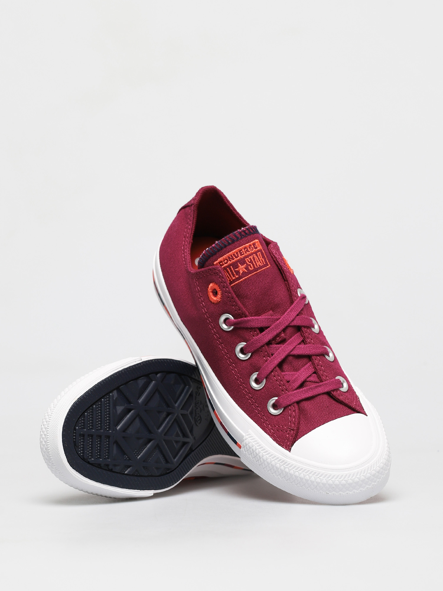 Tenisky Converse Chuck Taylor All Star Pinstripe Ox Wmn (wine)