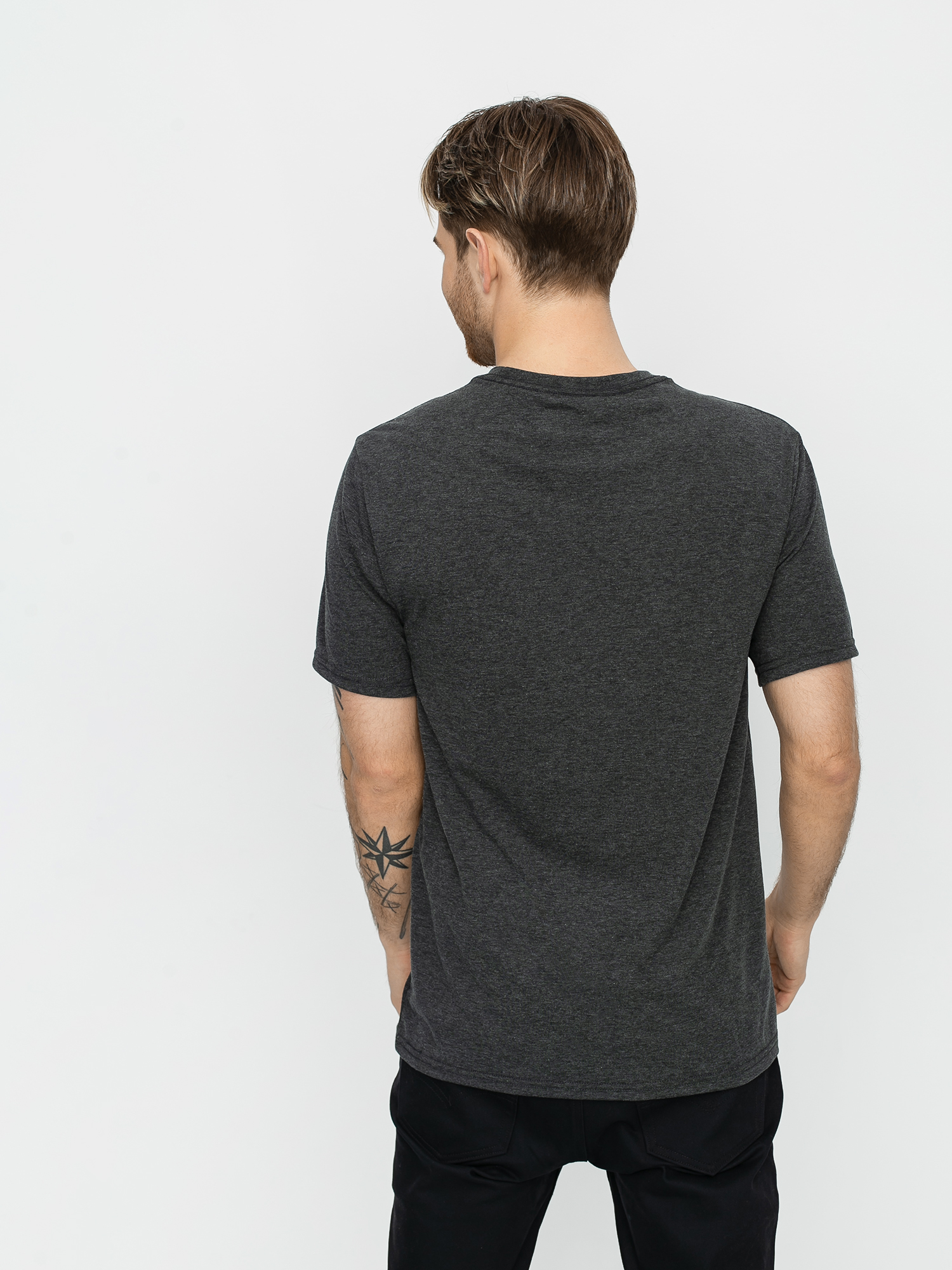 Tričko Fox Head Strike Tech (htr blk)