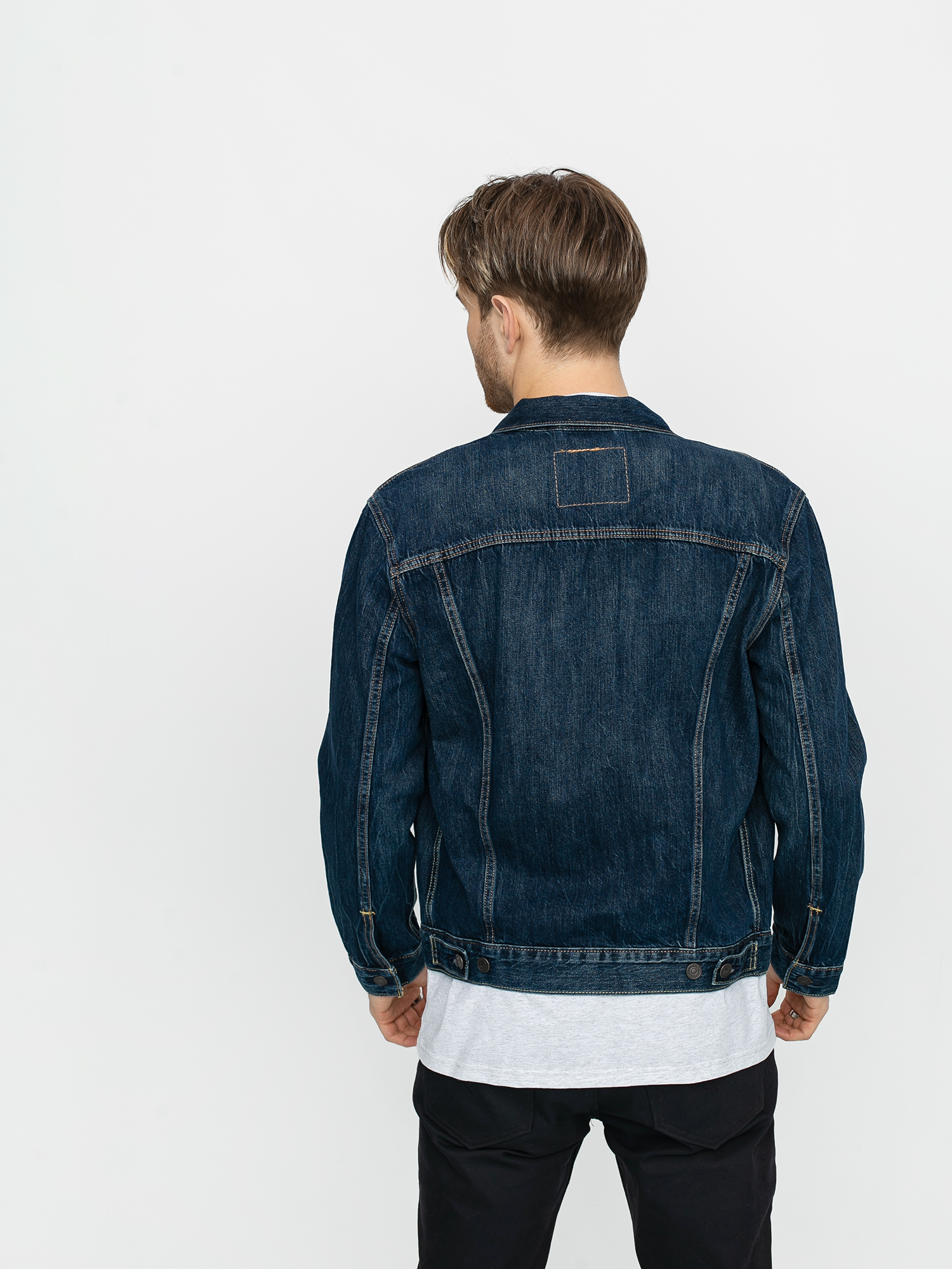 Bunda Levi's® The Trucker Palmer (med indigo/worn in)