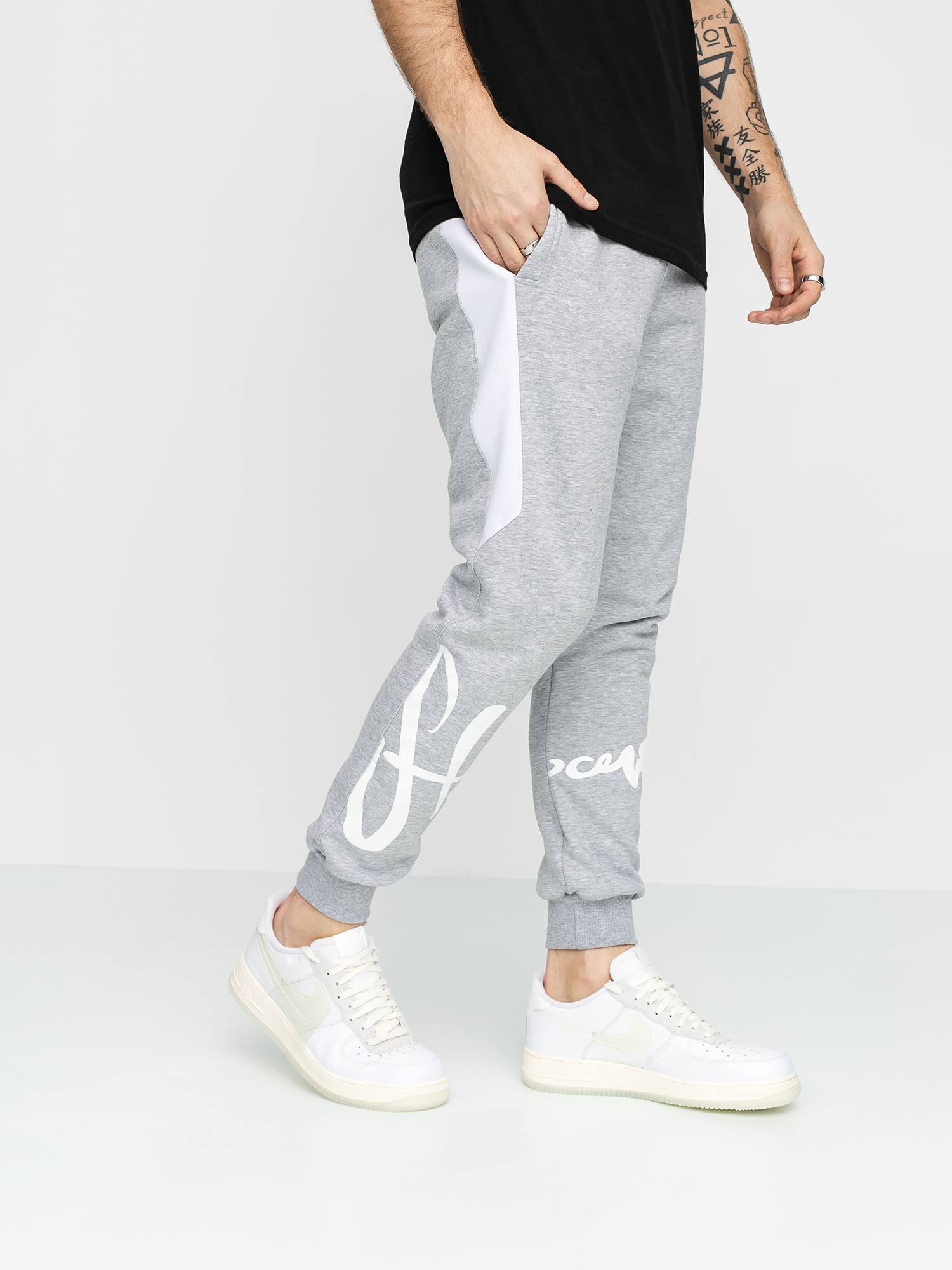 Kalhoty Stoprocent Legtag Drs (melange)