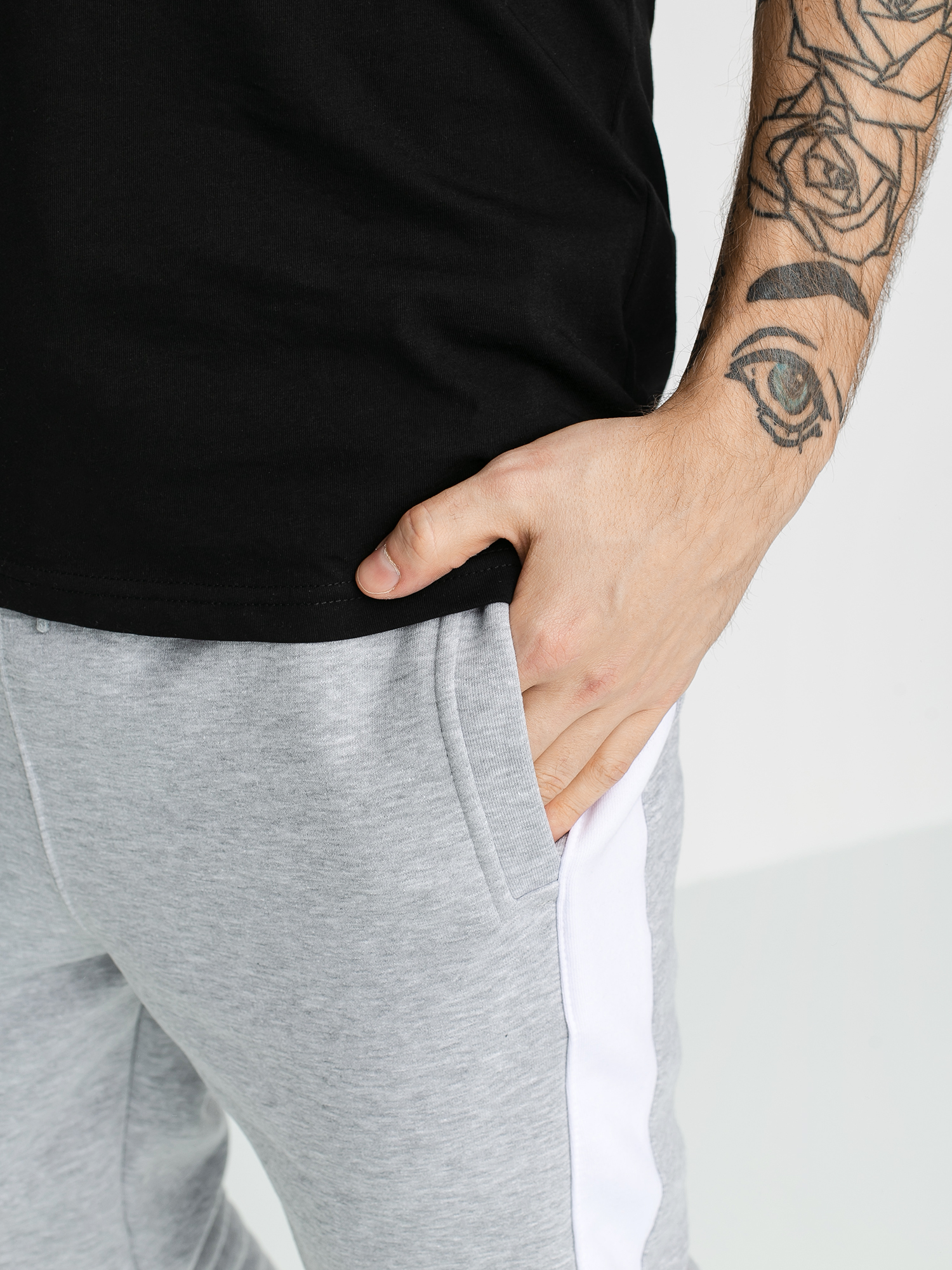 Kalhoty Stoprocent Legtag Drs (melange)