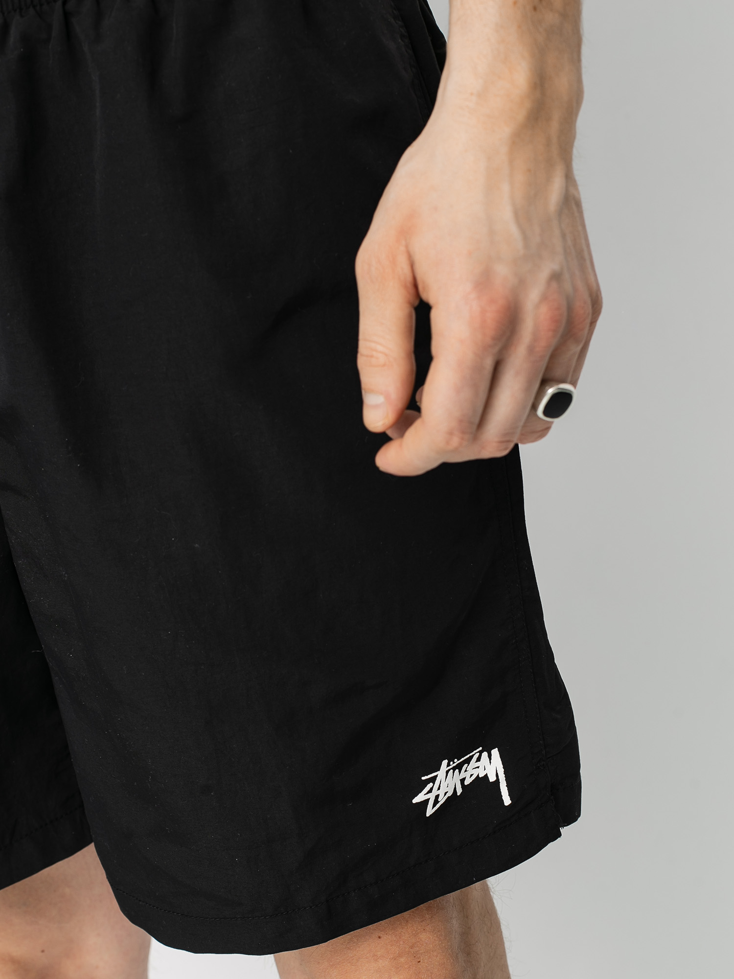 Kraťasy Stussy Stock Water (black)