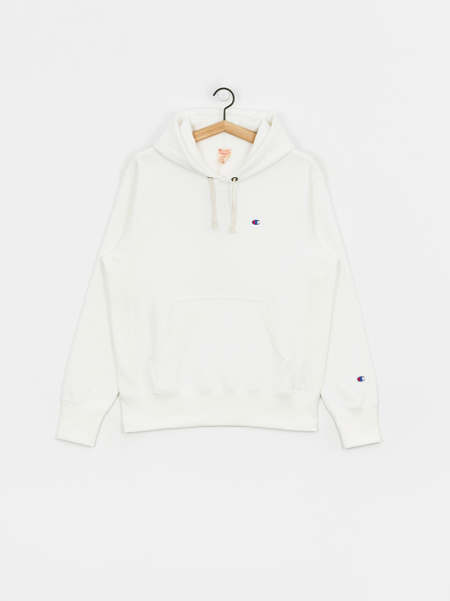 Mikina s kapucí Champion Premium Sweatshirt HD 214675 (wht)