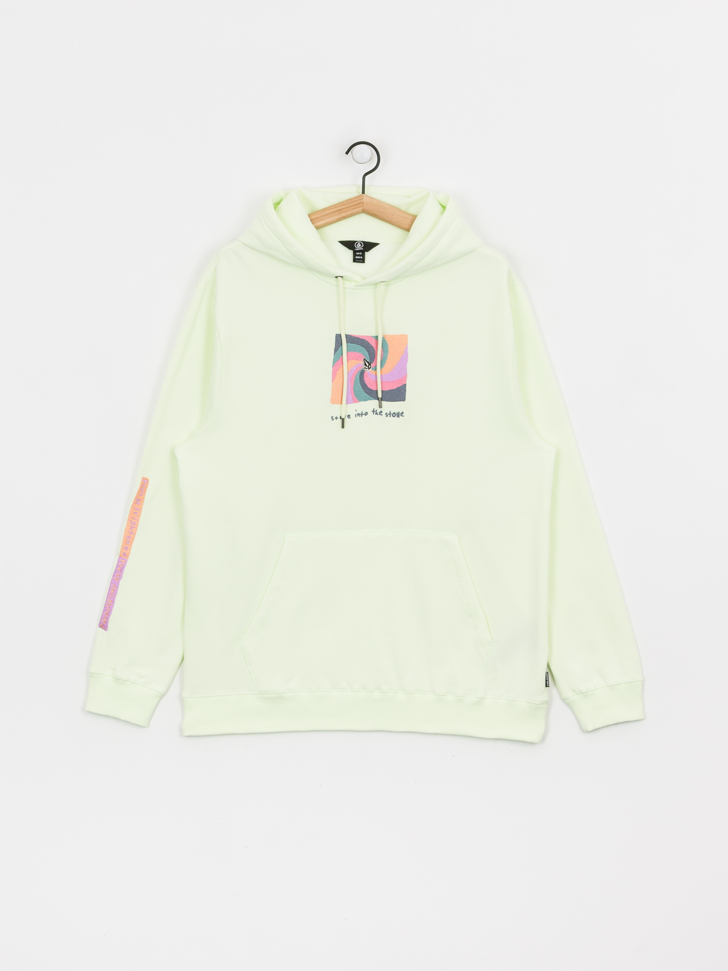 Mikina s kapucí Volcom Shoots HD (key lime)