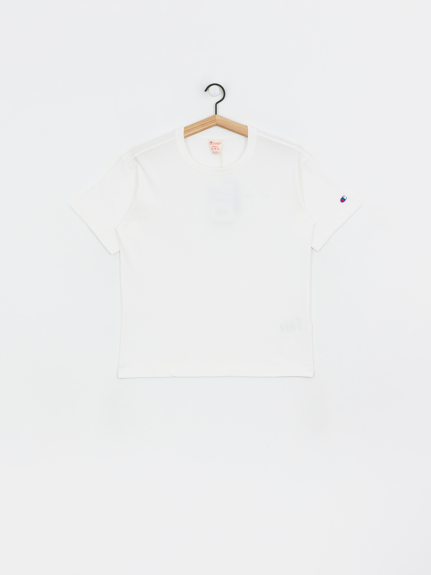 Tričko Champion Premium Crewneck 112732 Wmn (wht)