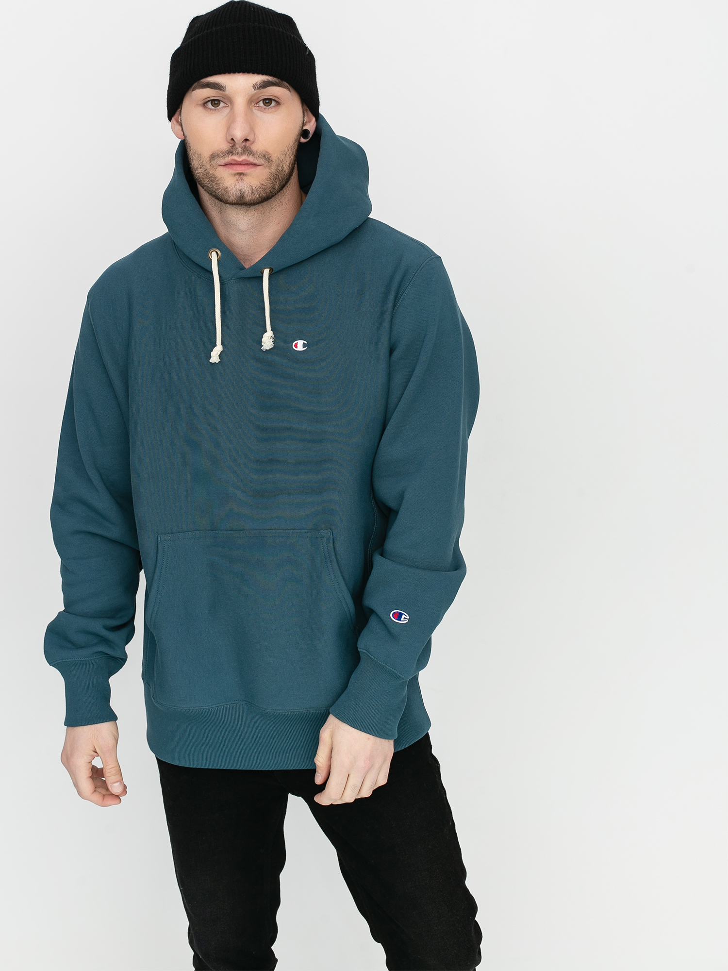 Mikina s kapucí Champion Premium Sweatshirt HD 214675 (sgz)