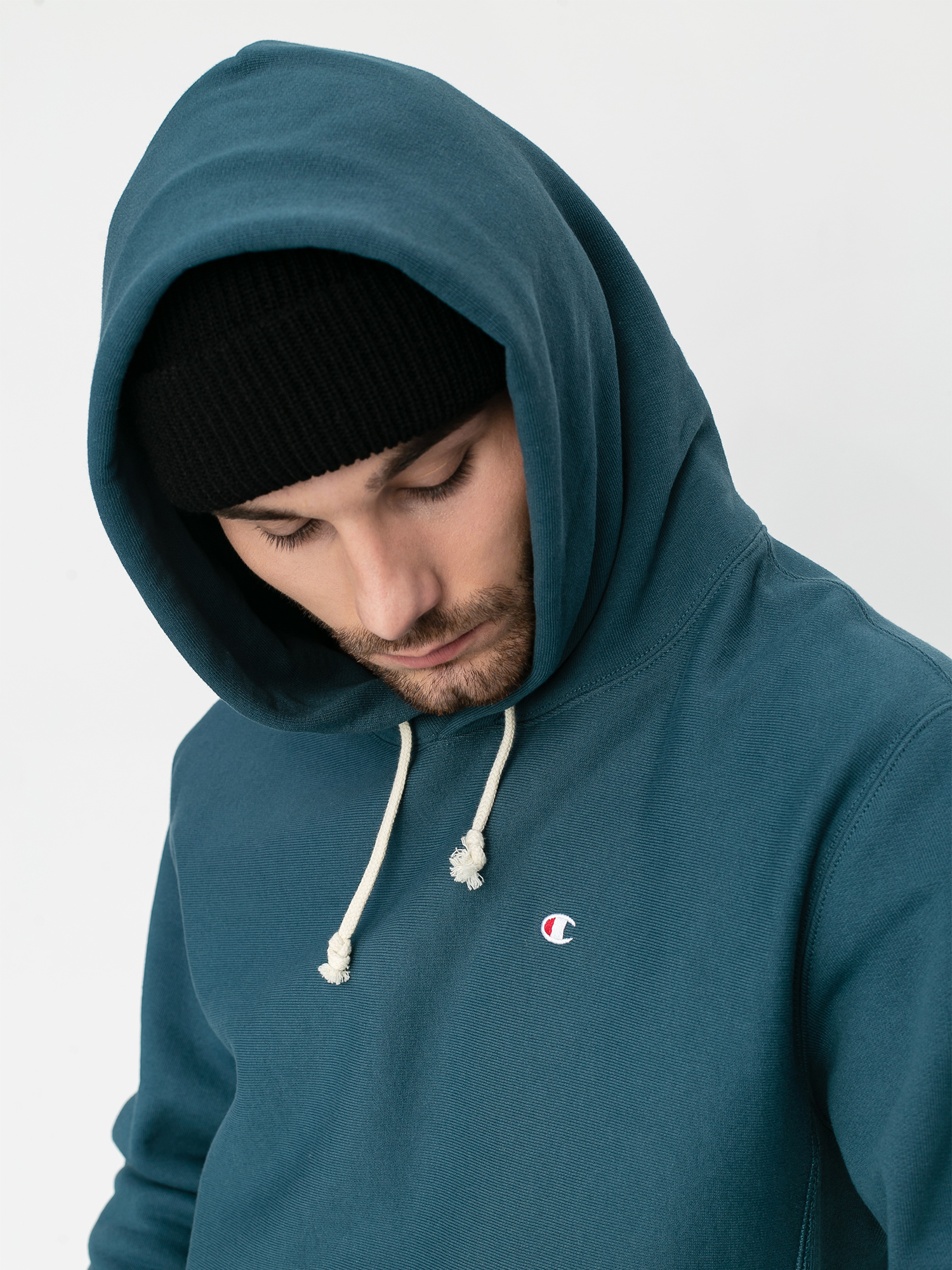 Mikina s kapucí Champion Premium Sweatshirt HD 214675 (sgz)