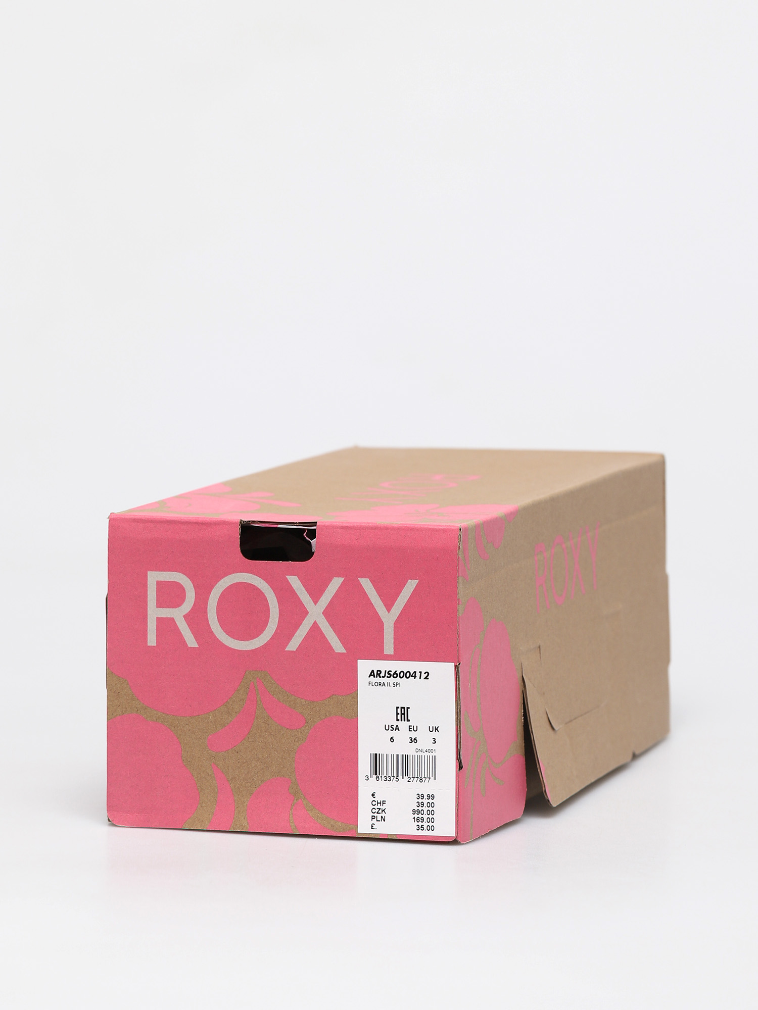 Boty Roxy Flora II Wmn (pink stripe)