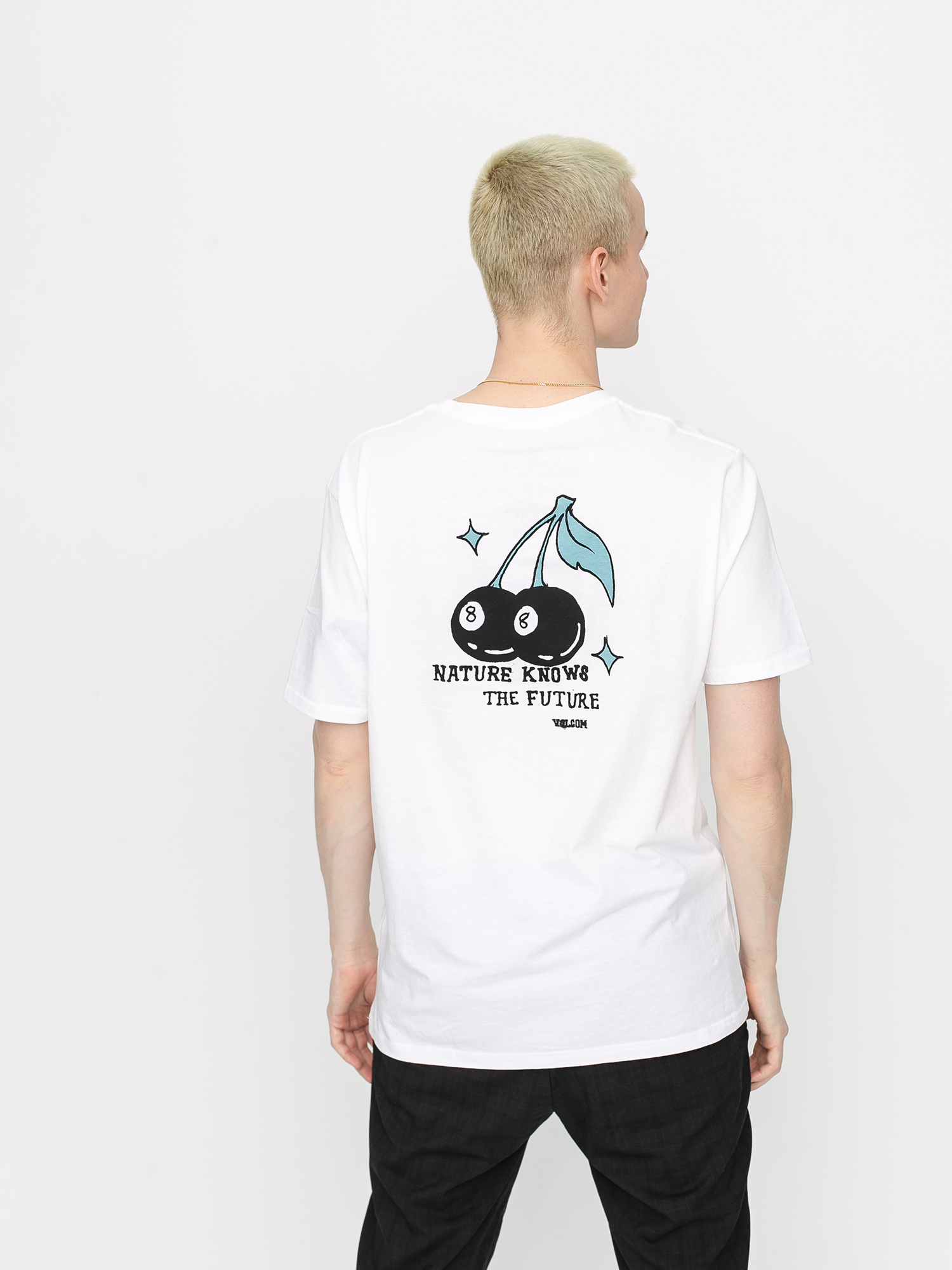 Tričko Volcom Nature Knows Bsc (white)