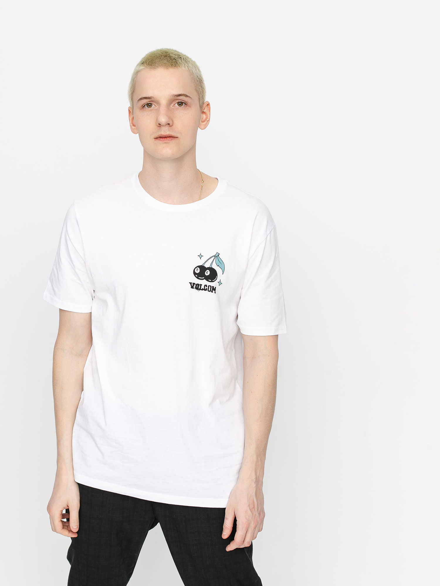 Tričko Volcom Nature Knows Bsc (white)