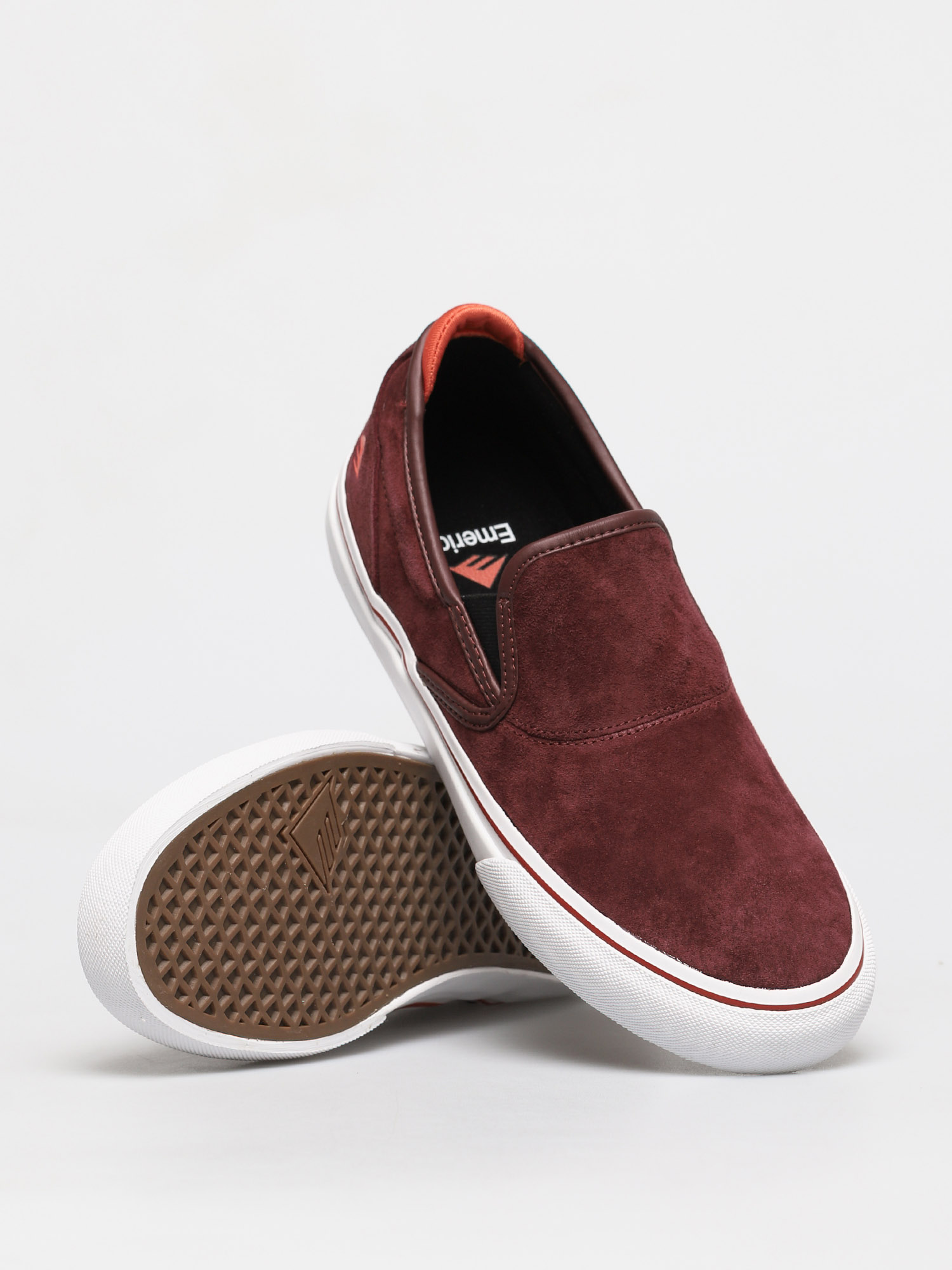 Boty Emerica Wino G6 Slip On (burgundy)