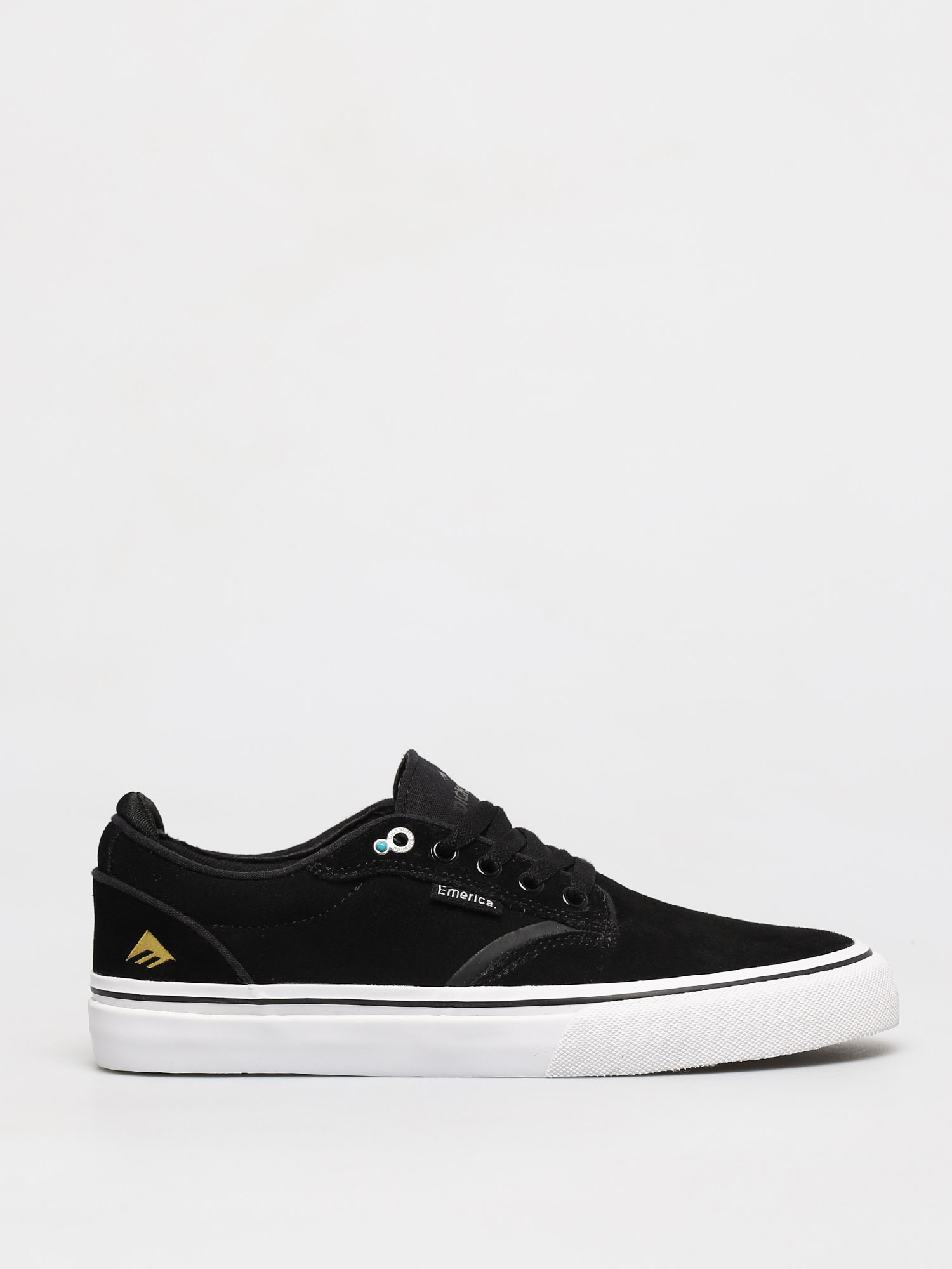 Boty Emerica Dickson (black/white/gold)