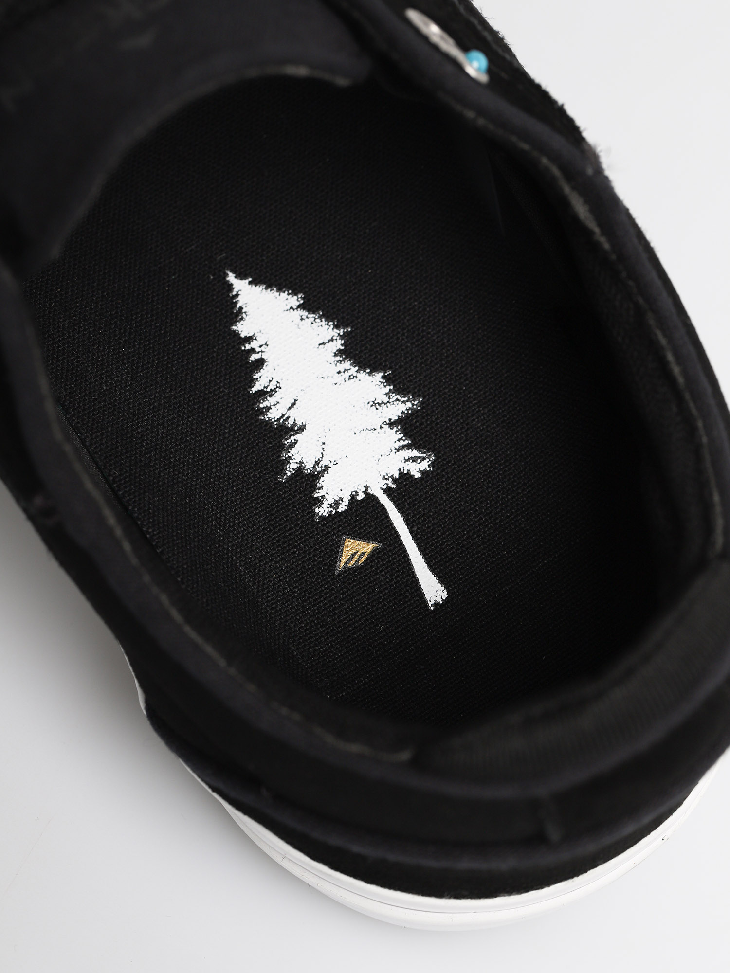 Boty Emerica Dickson (black/white/gold)