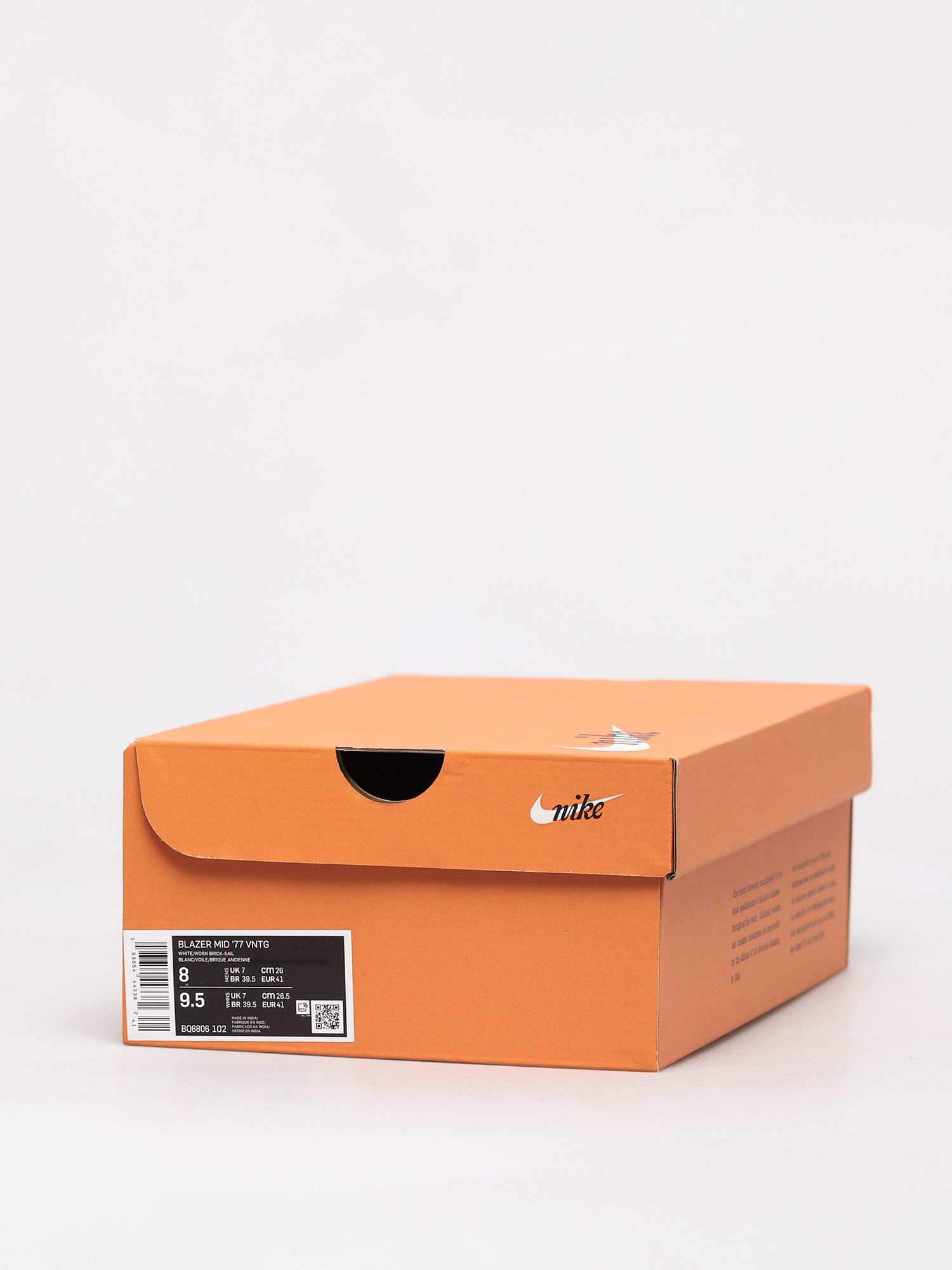 Boty Nike Blazer Mid 77 Vintage (white/worn brick sail)