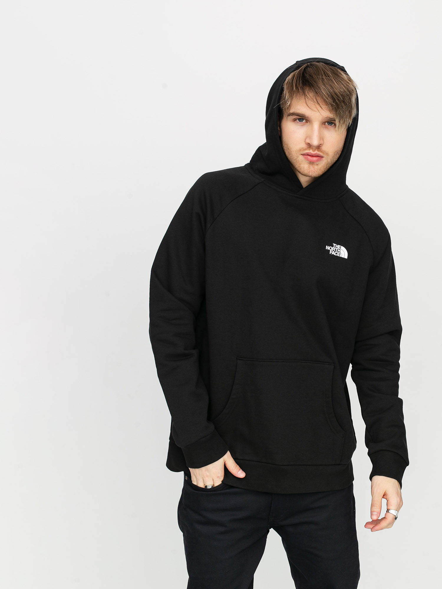 Mikina s kapucí The North Face Raglan Redbox HD (black)