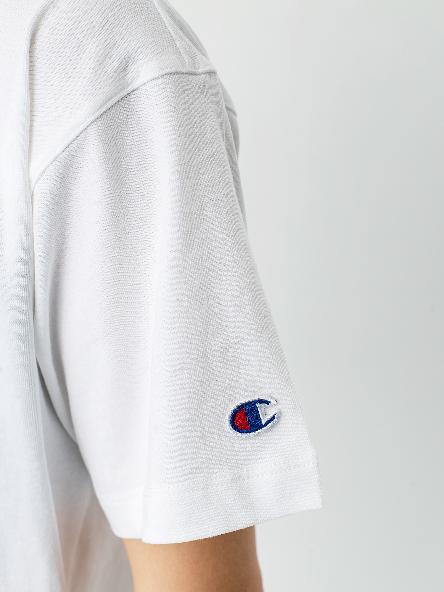 Tričko Champion Premium Crewneck 112732 Wmn (wht)