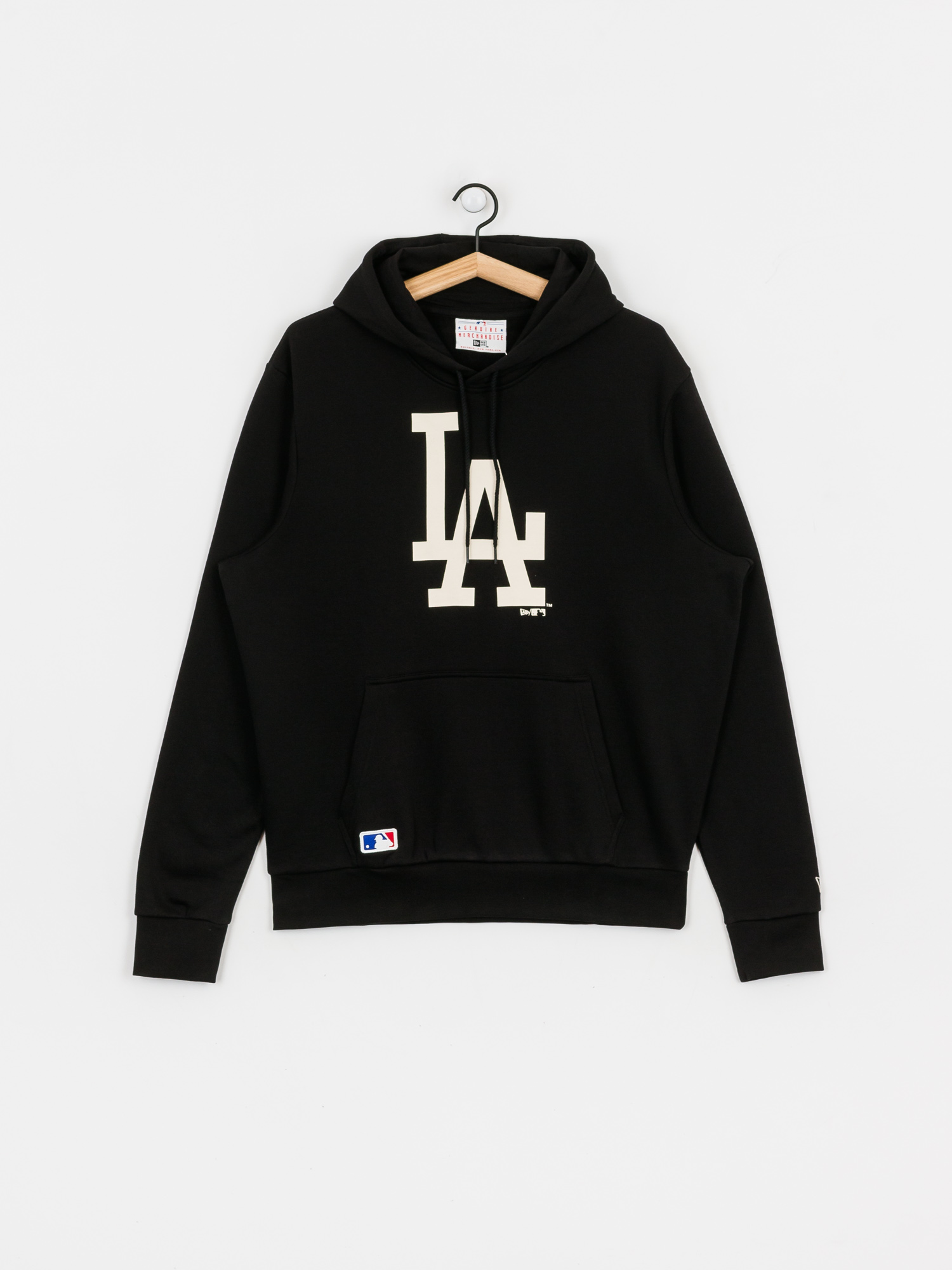 Mikina s kapucí New Era Mlb Seasonal Team Logo Los Angeles Dodgers HD (blkbch)