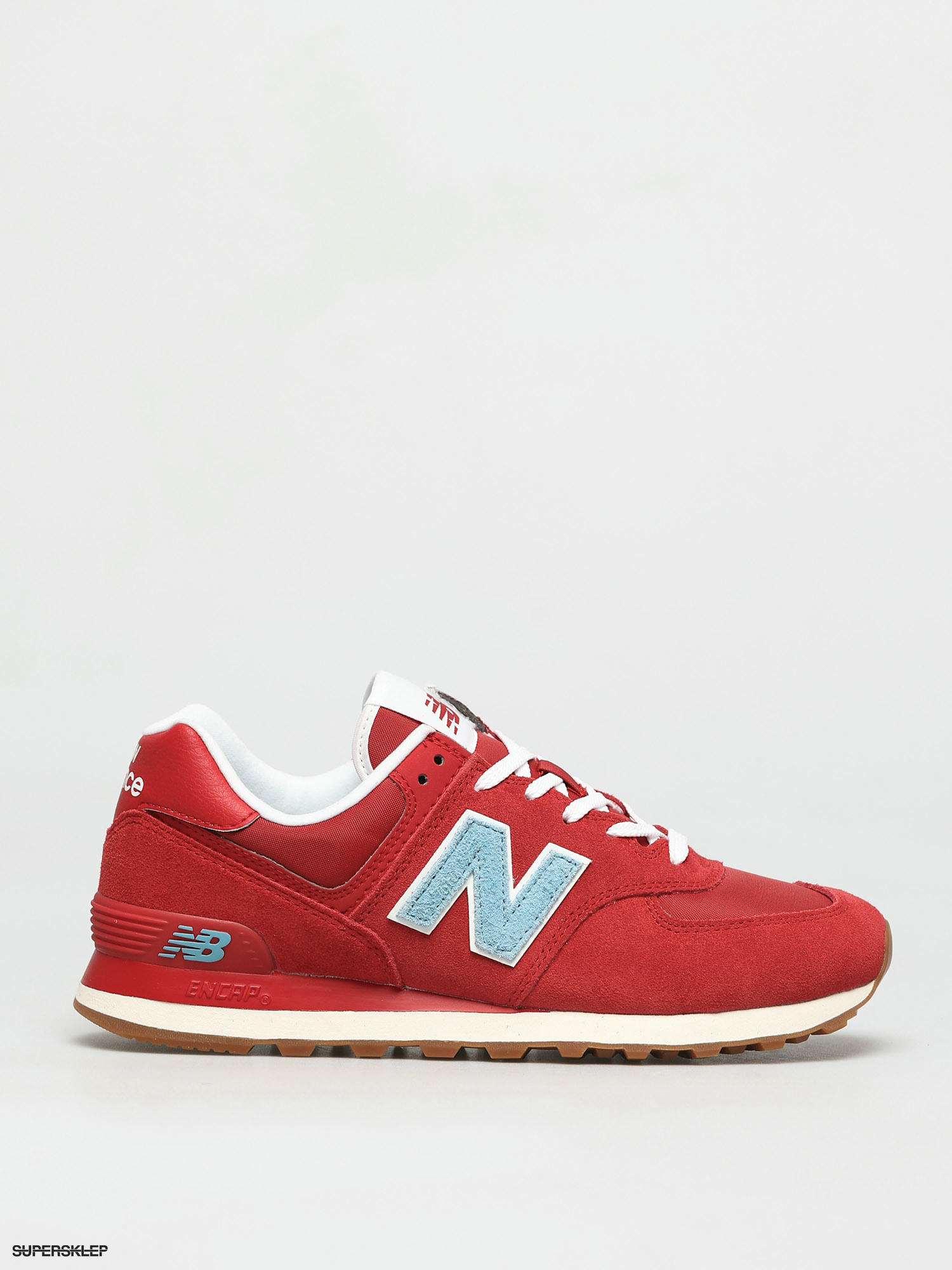 Boty New Balance 574 (red/blue)